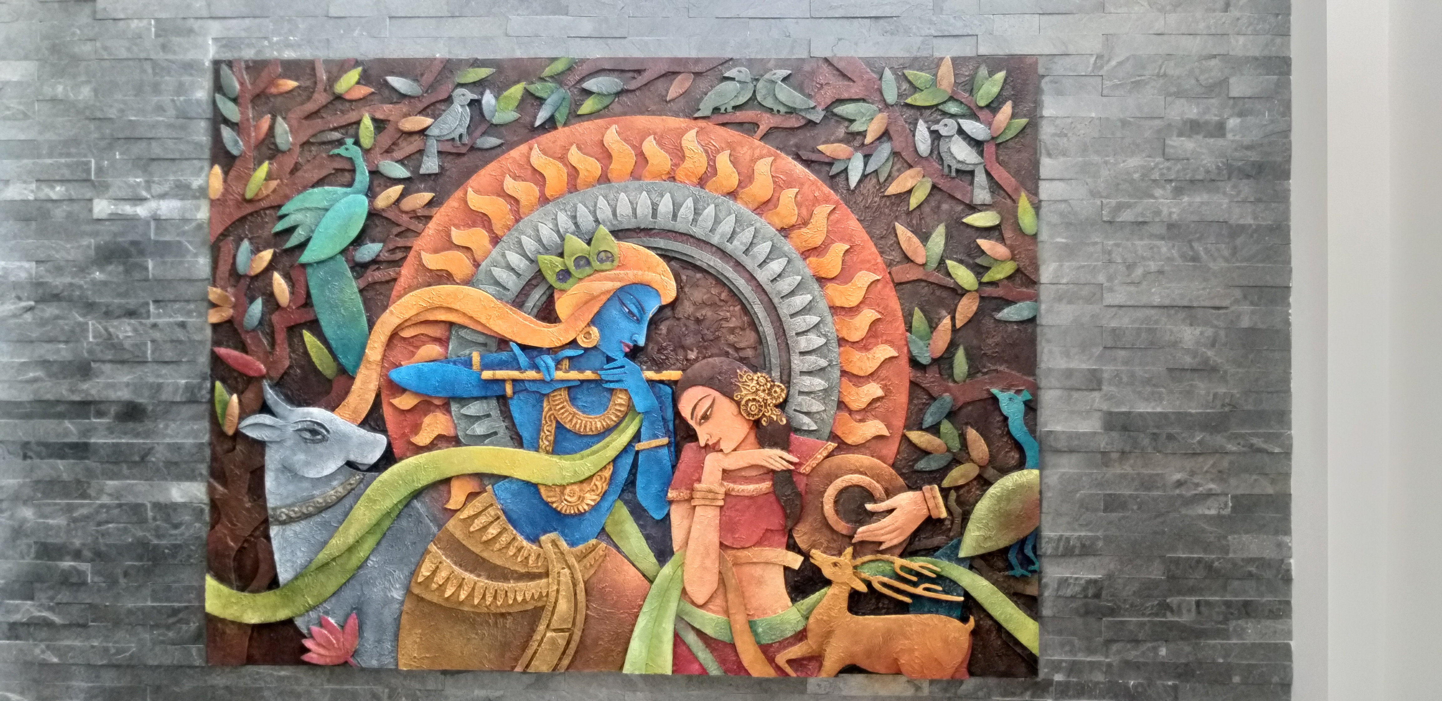 Colorful Wall Art Painting