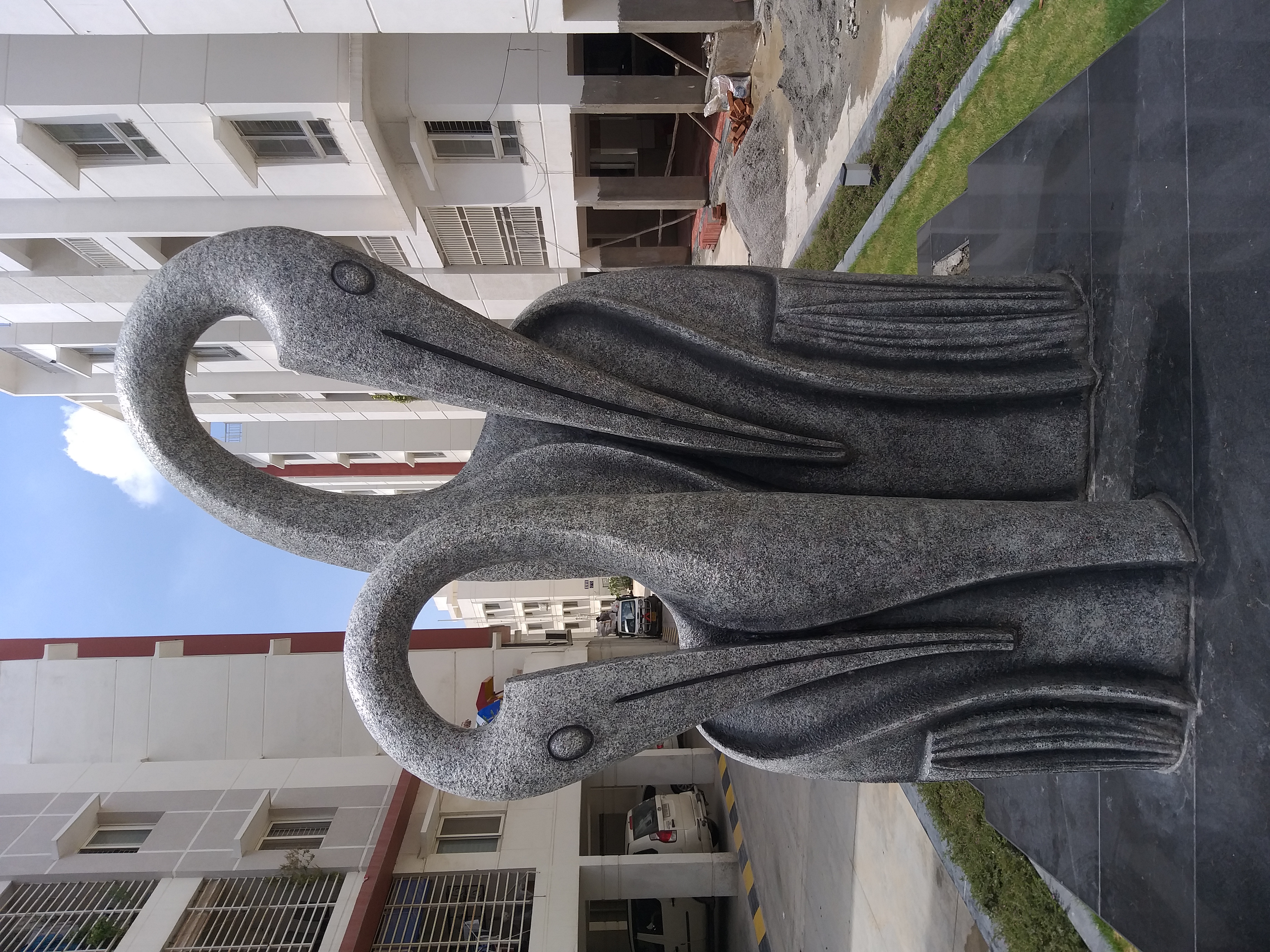 Modern Stone Sculpture