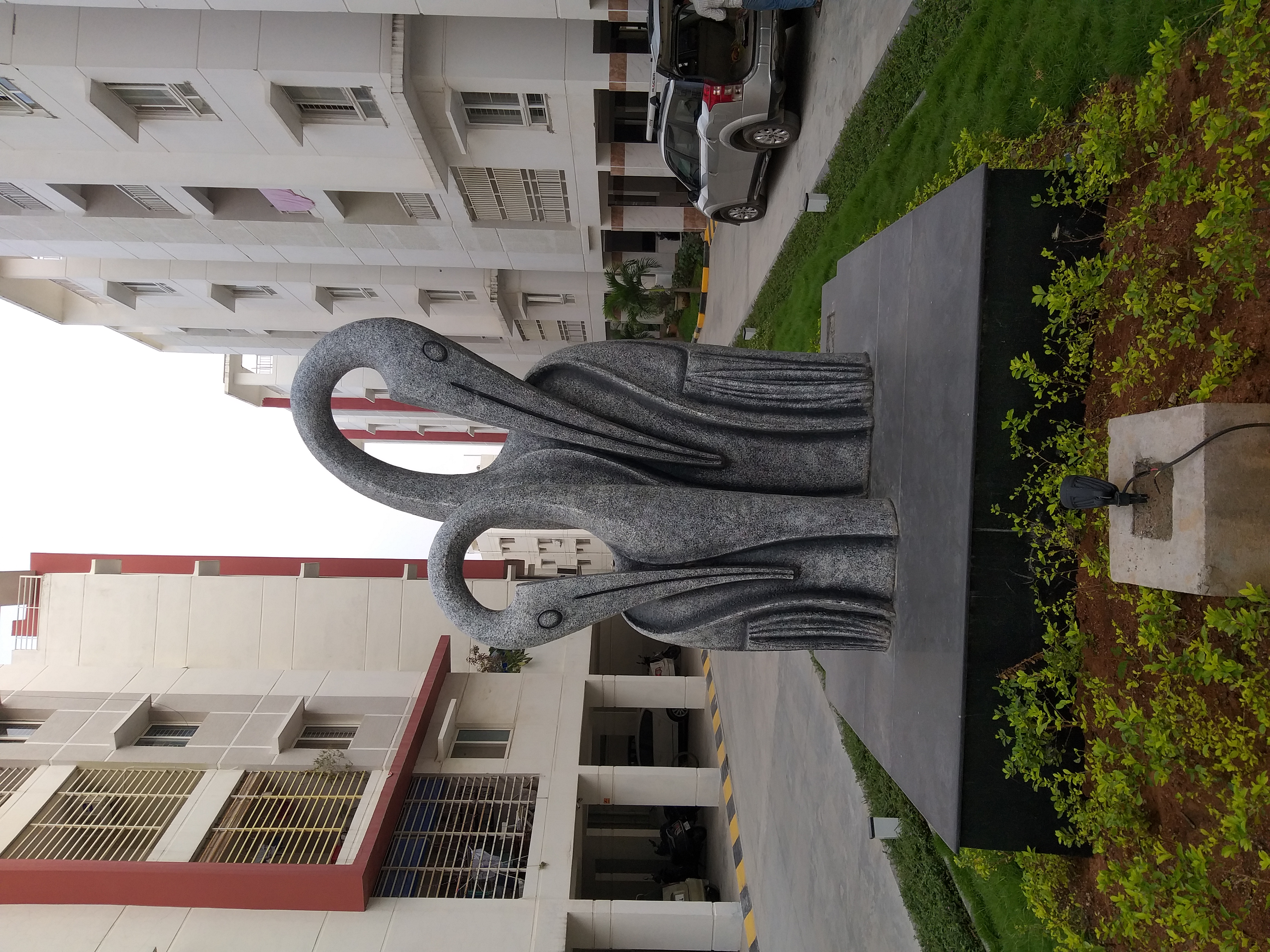 Modern Stone Sculpture