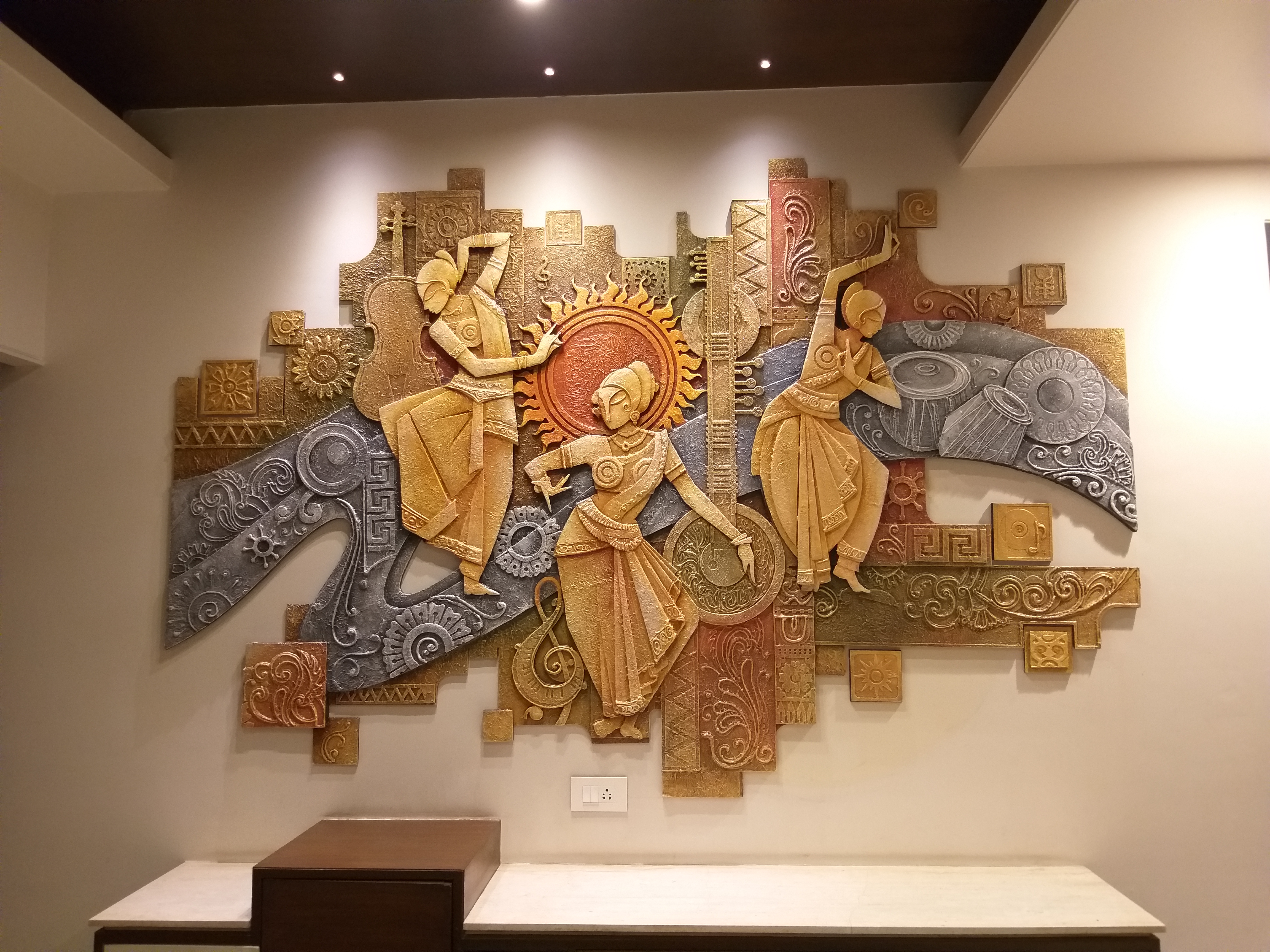 Handcrafted Wall Mural