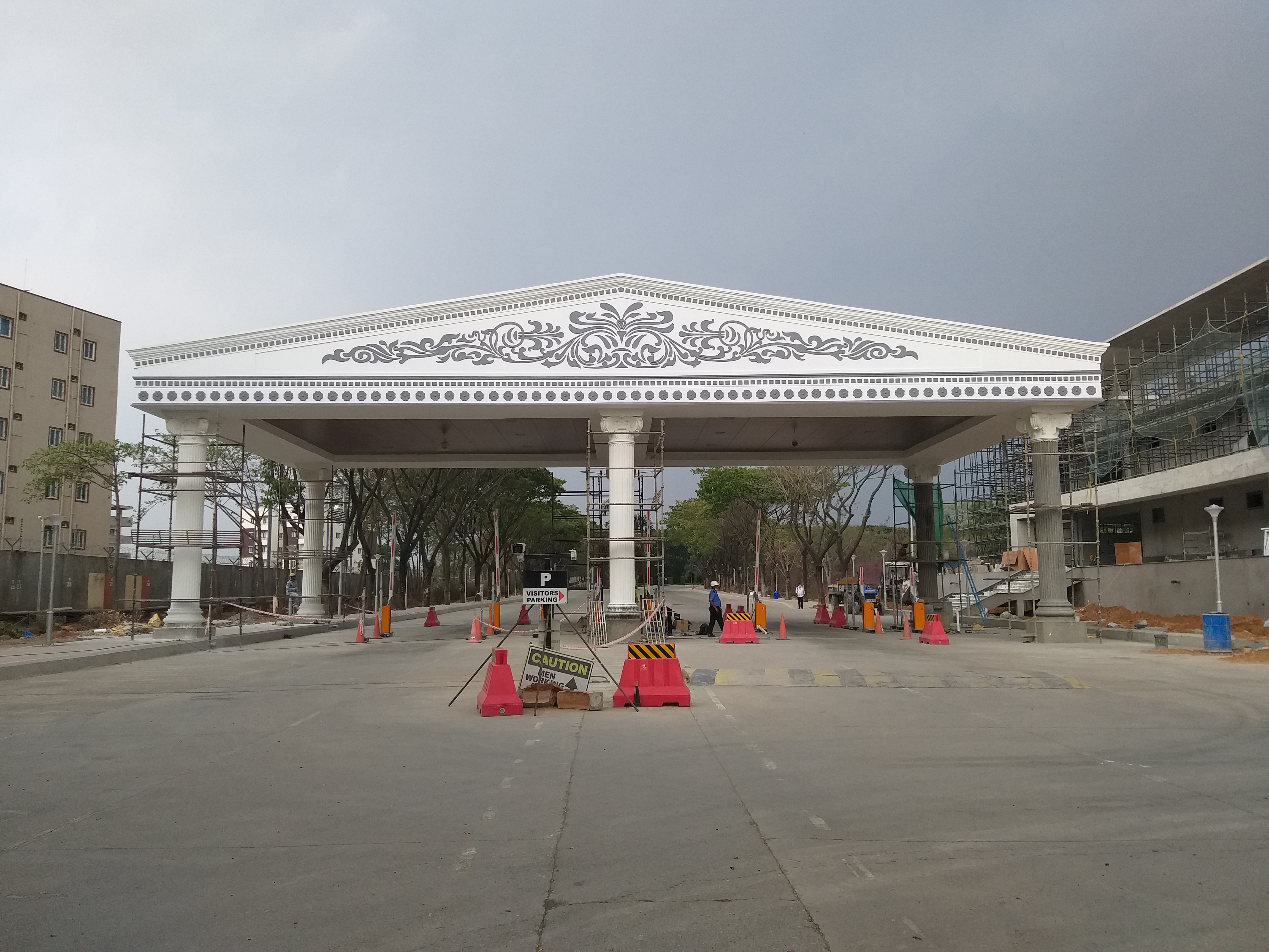 Ornate Entrance Canopy