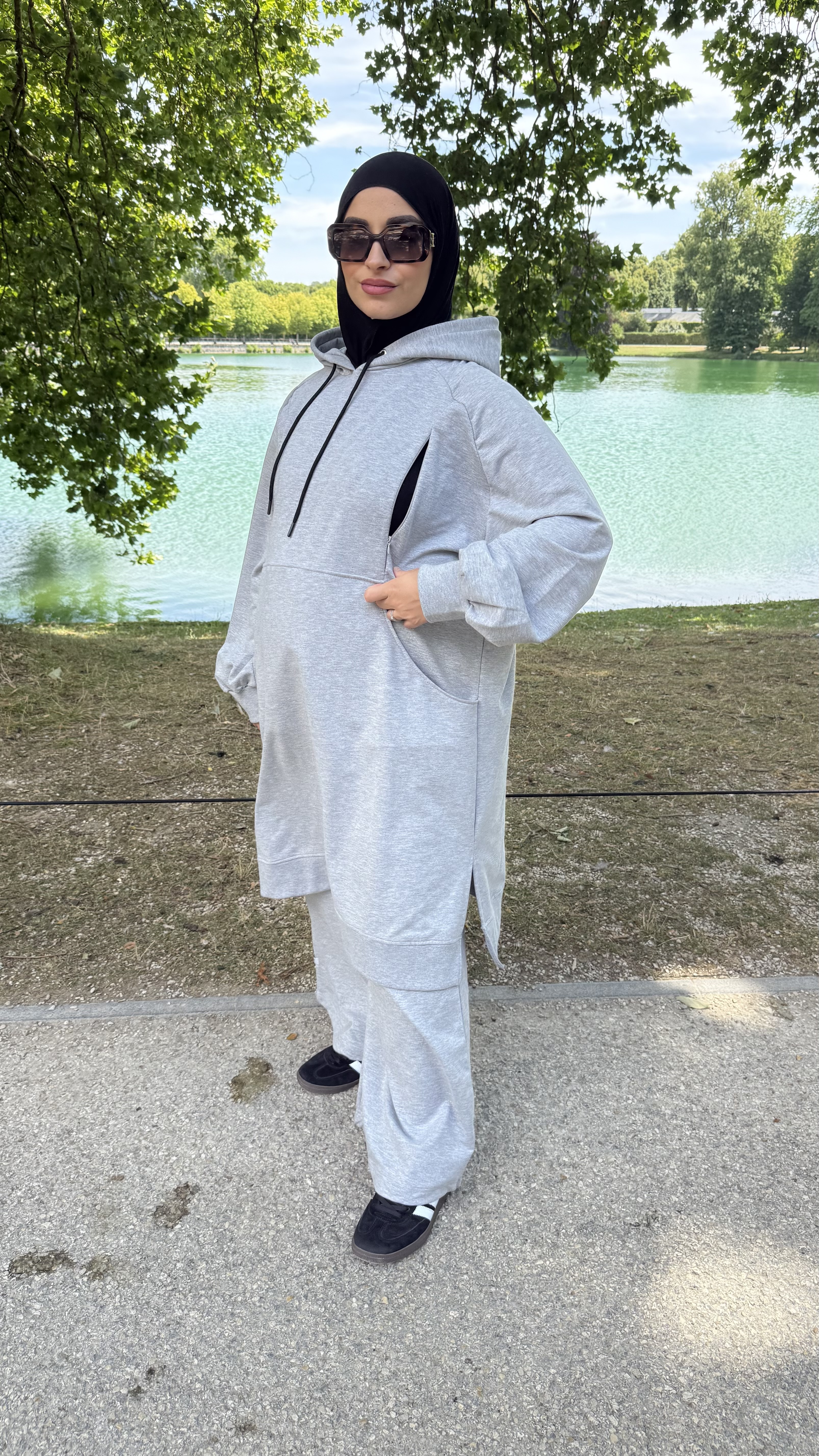 ENSEMBLE SPORTSWEAR GRIS