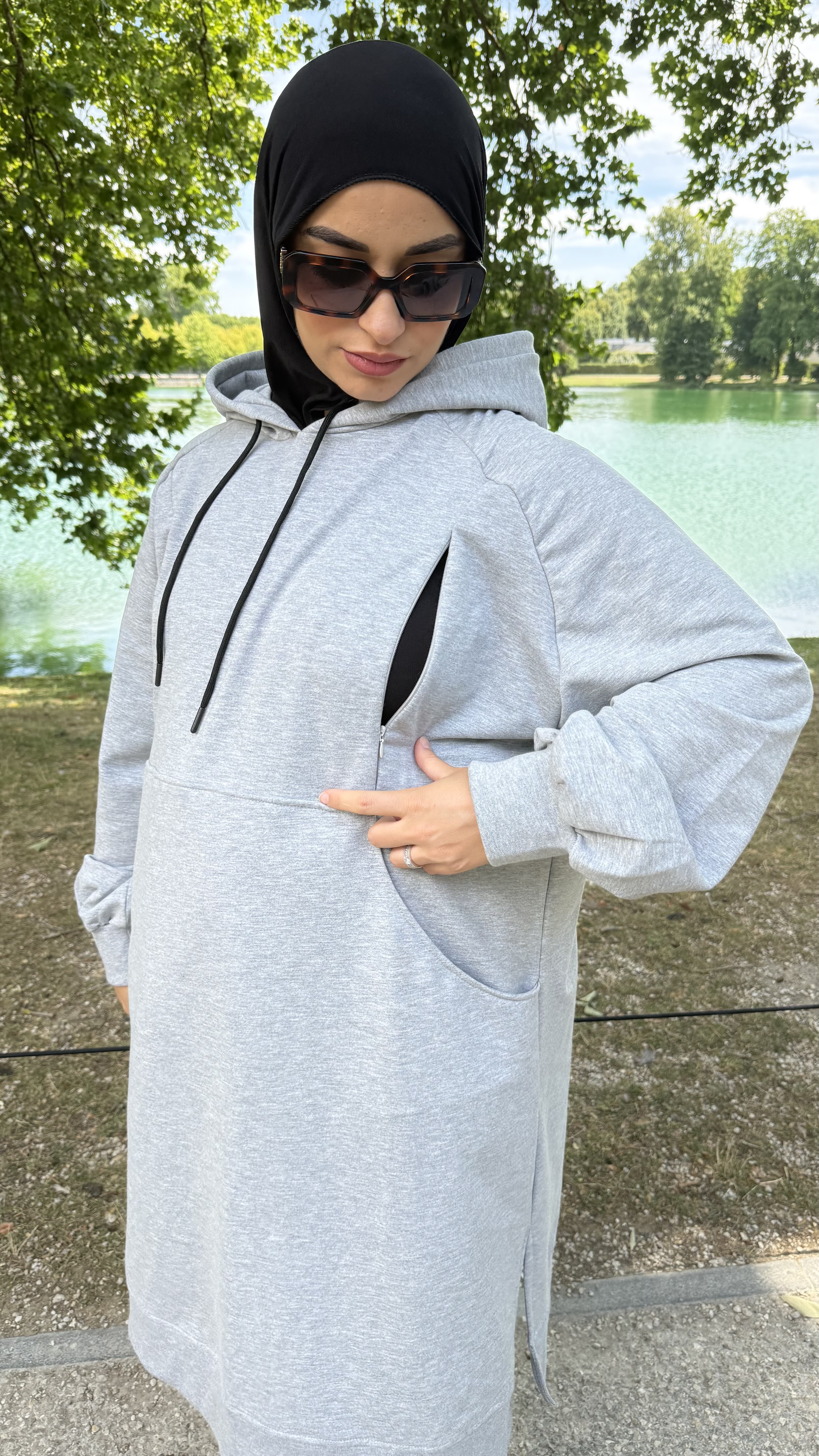 ENSEMBLE SPORTSWEAR GRIS