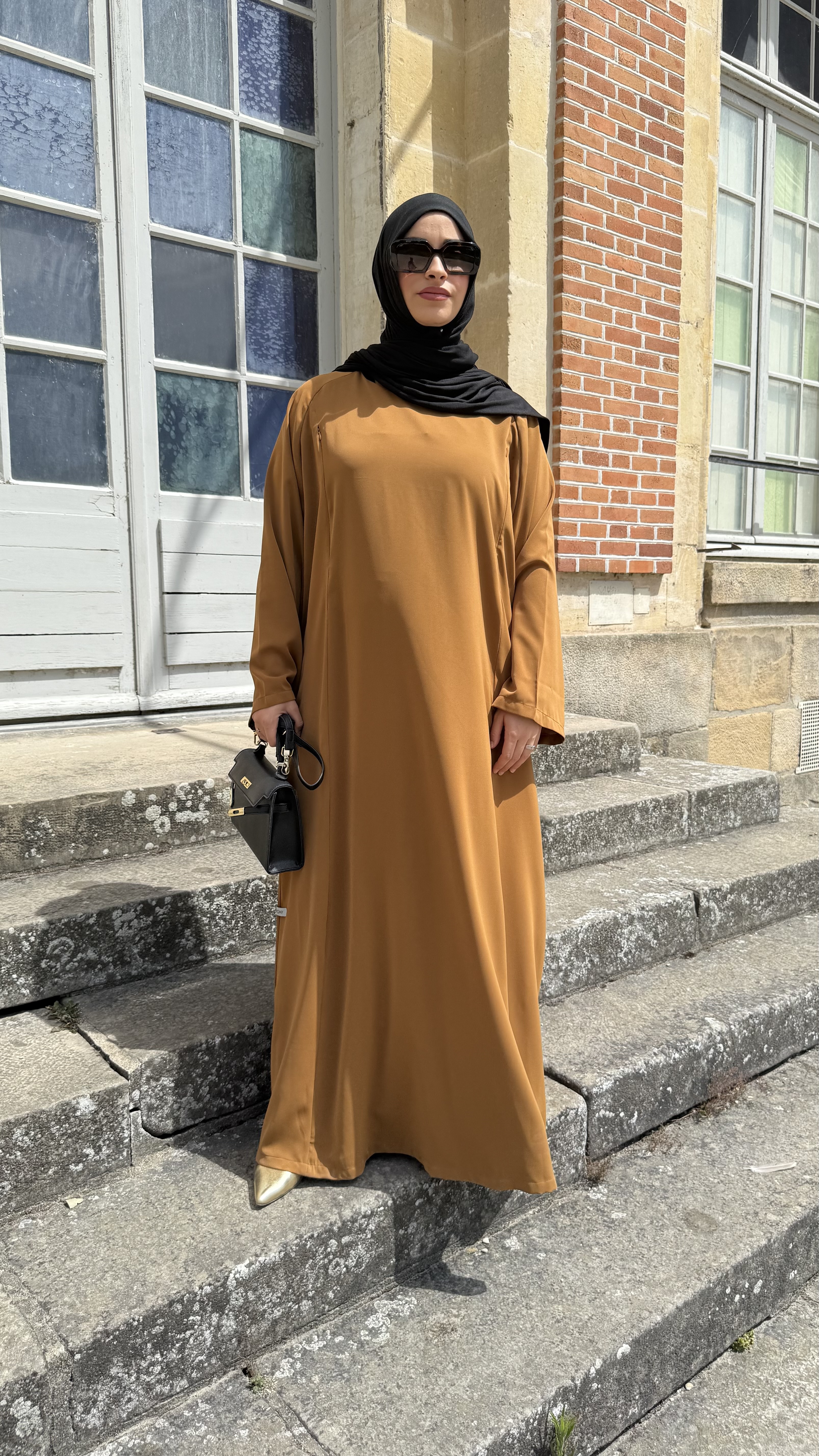 ABAYA D'ALLAITEMENT MOCHA