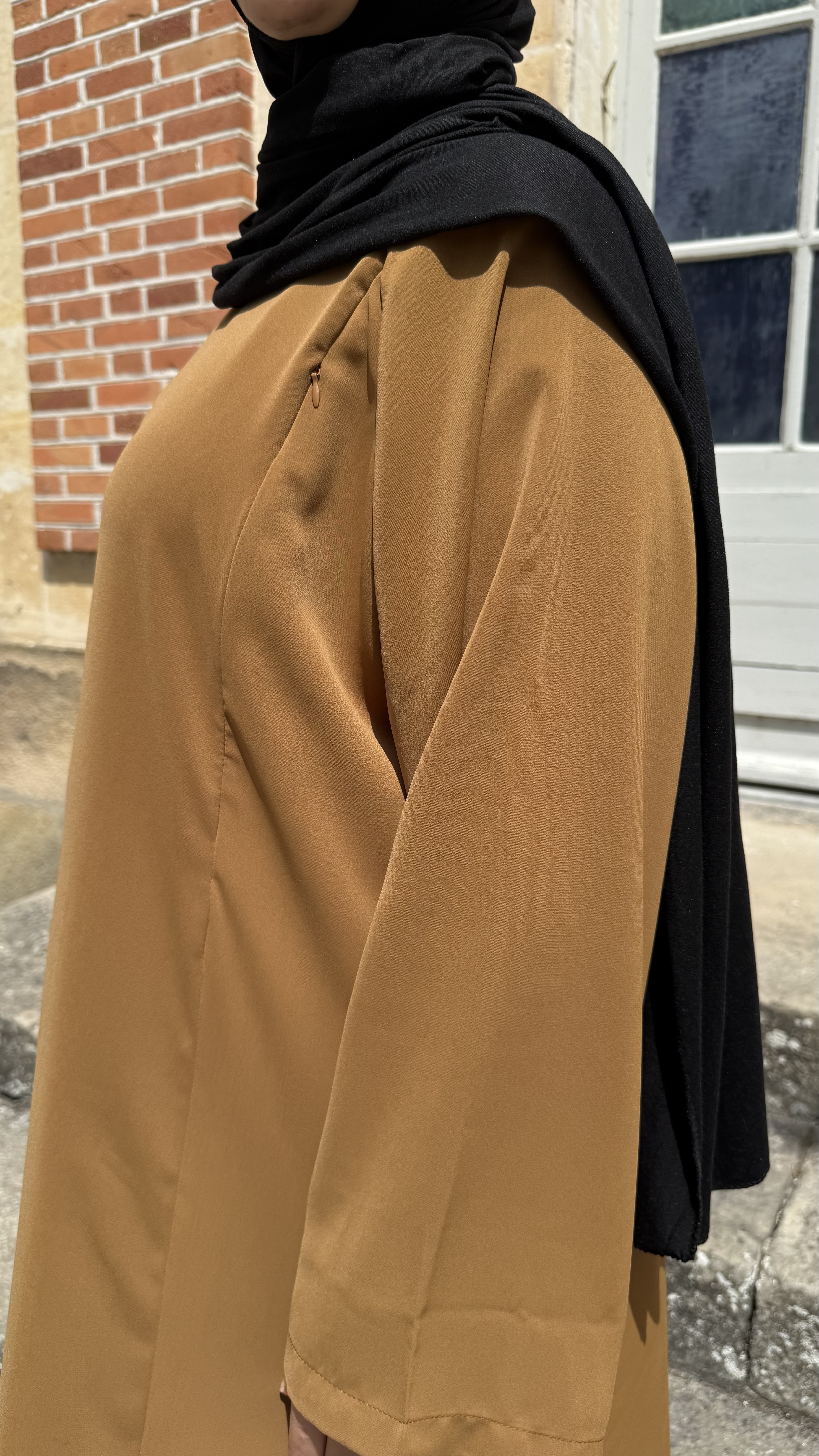 ABAYA D'ALLAITEMENT MOCHA