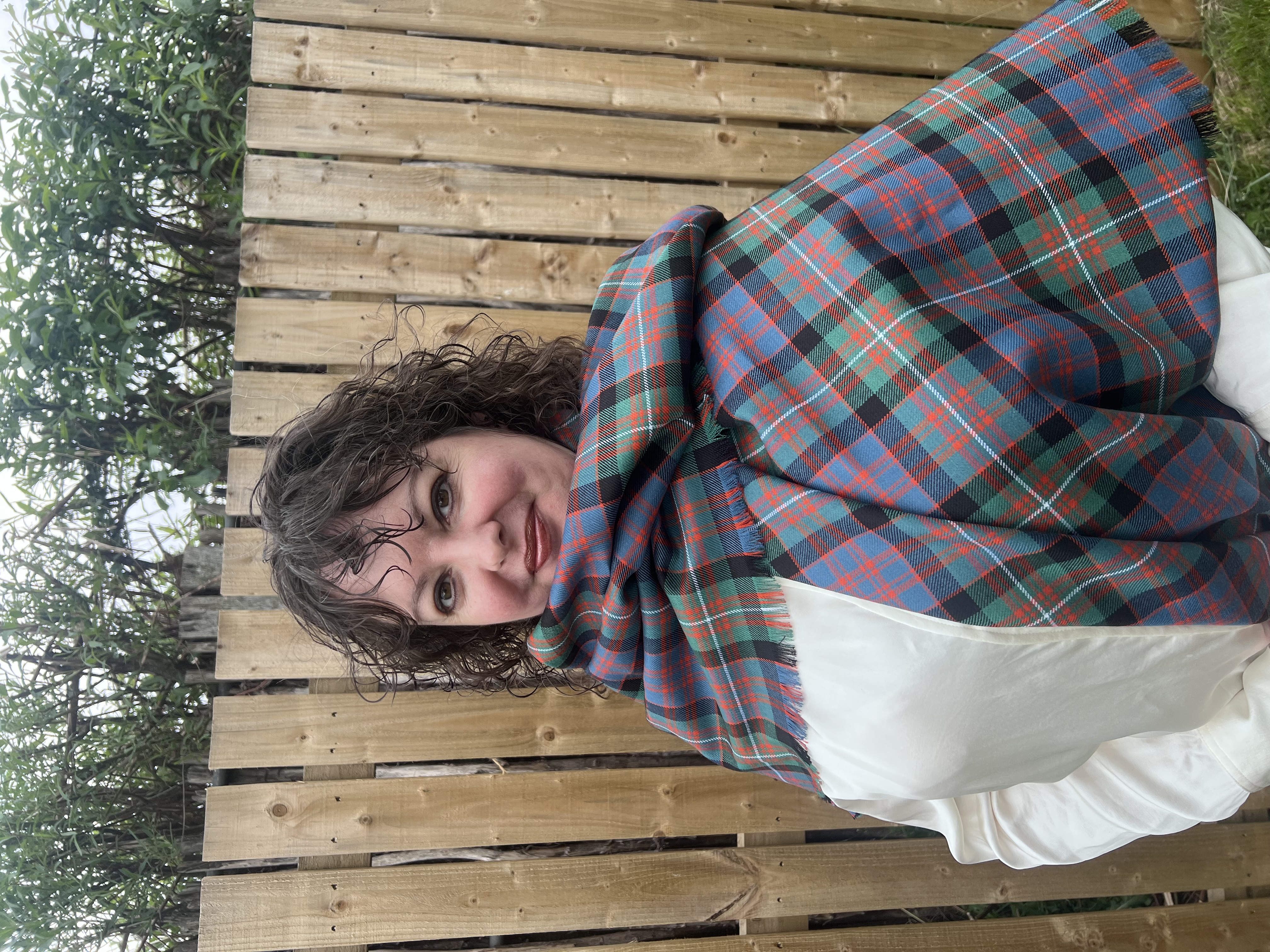 Scottish Tartan Shawl