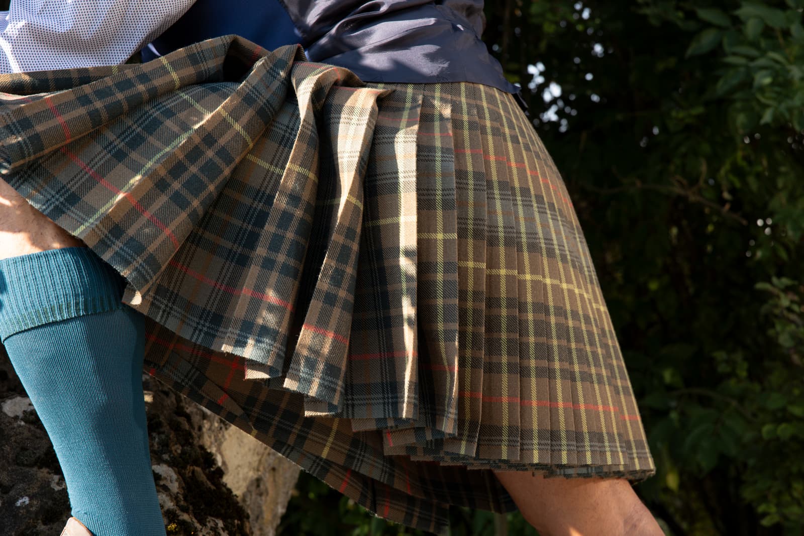 Traditional Hand Stitched Kilt.   * The Kilt Price Please note that the price does not include the material or postage.