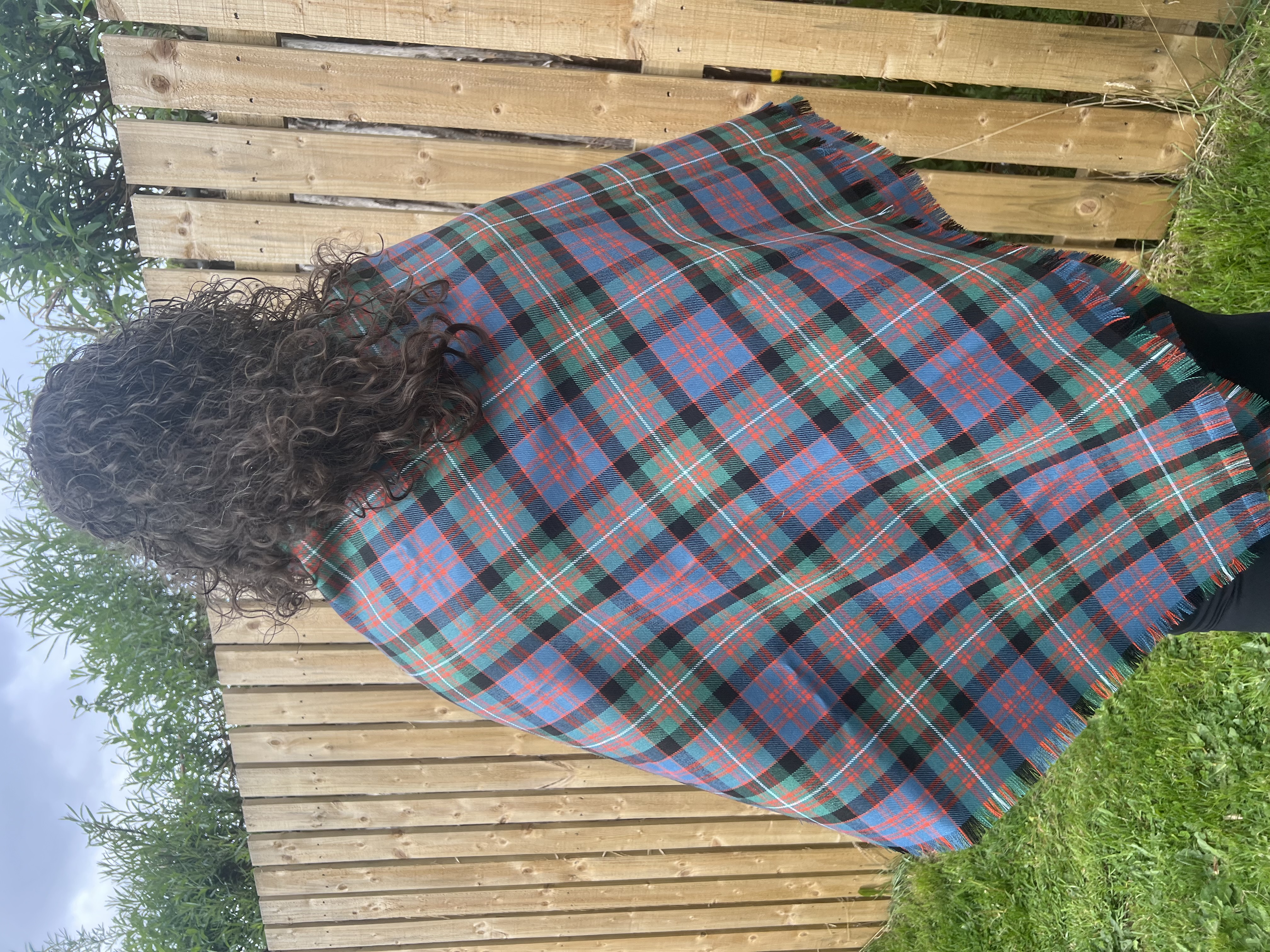 Scottish Tartan Shawl