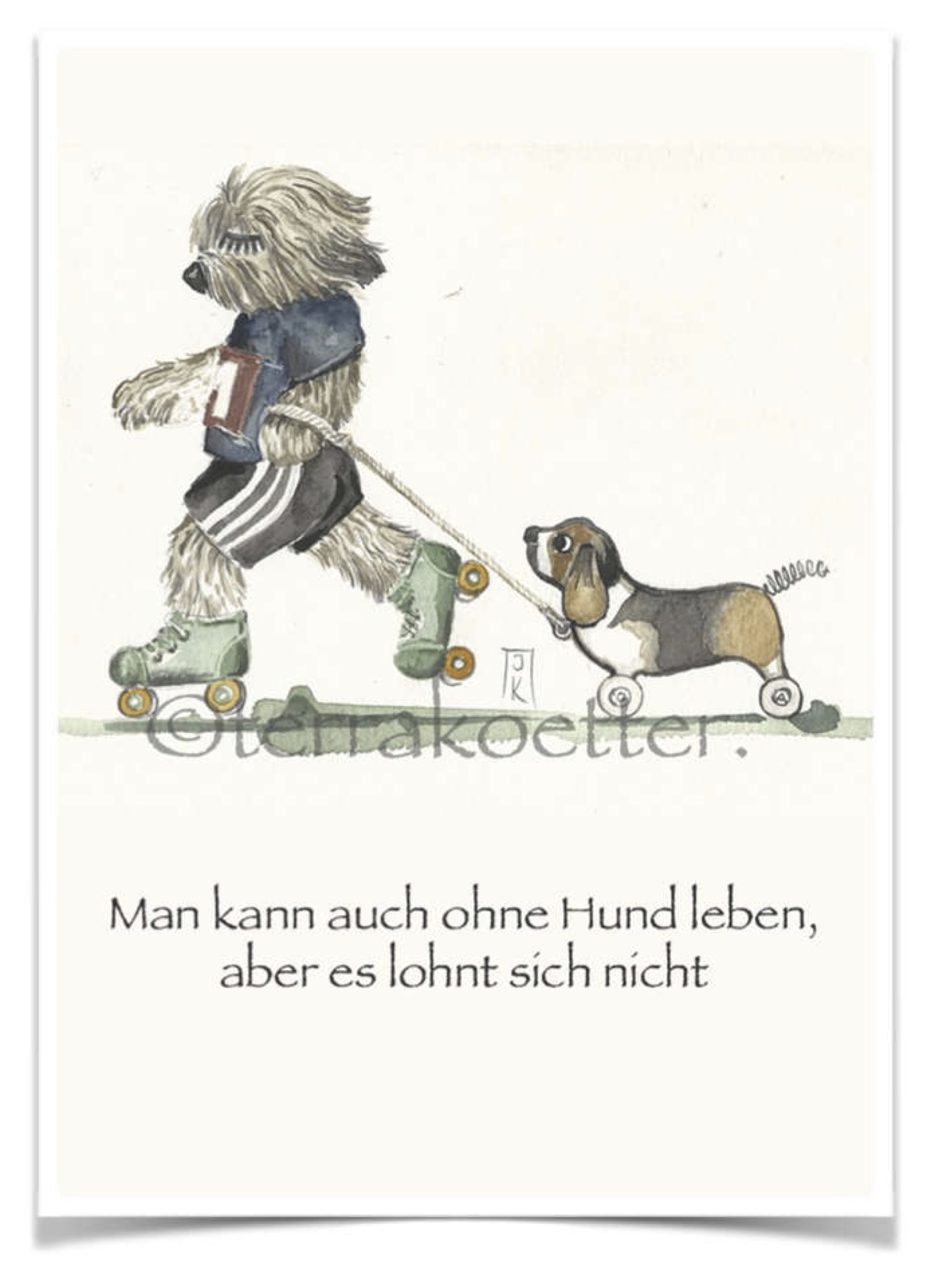 7 Postkarten 12 € inkl. Versand nach Deutschland