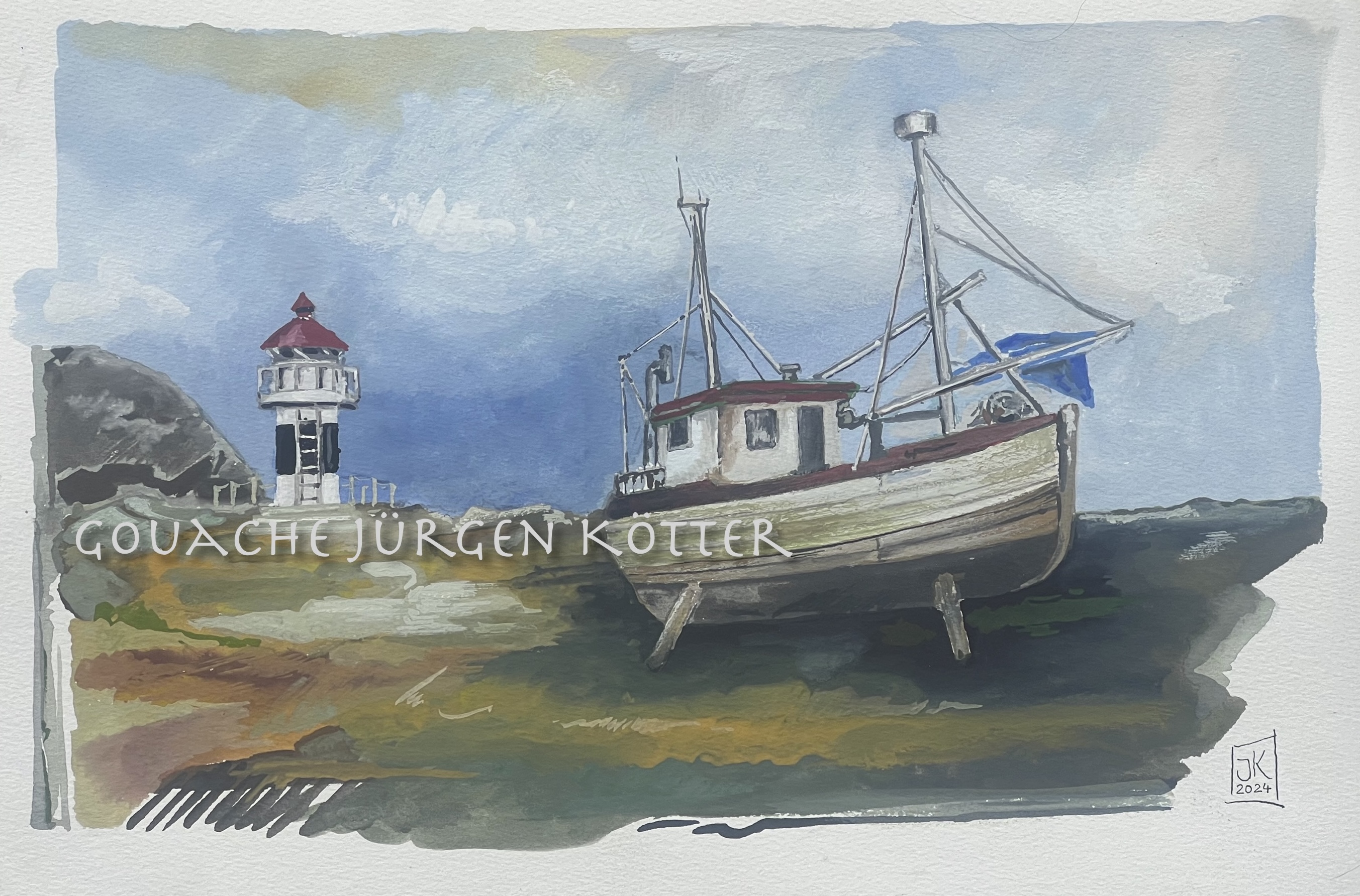 Hafenlandschaft von Reine Lofoten