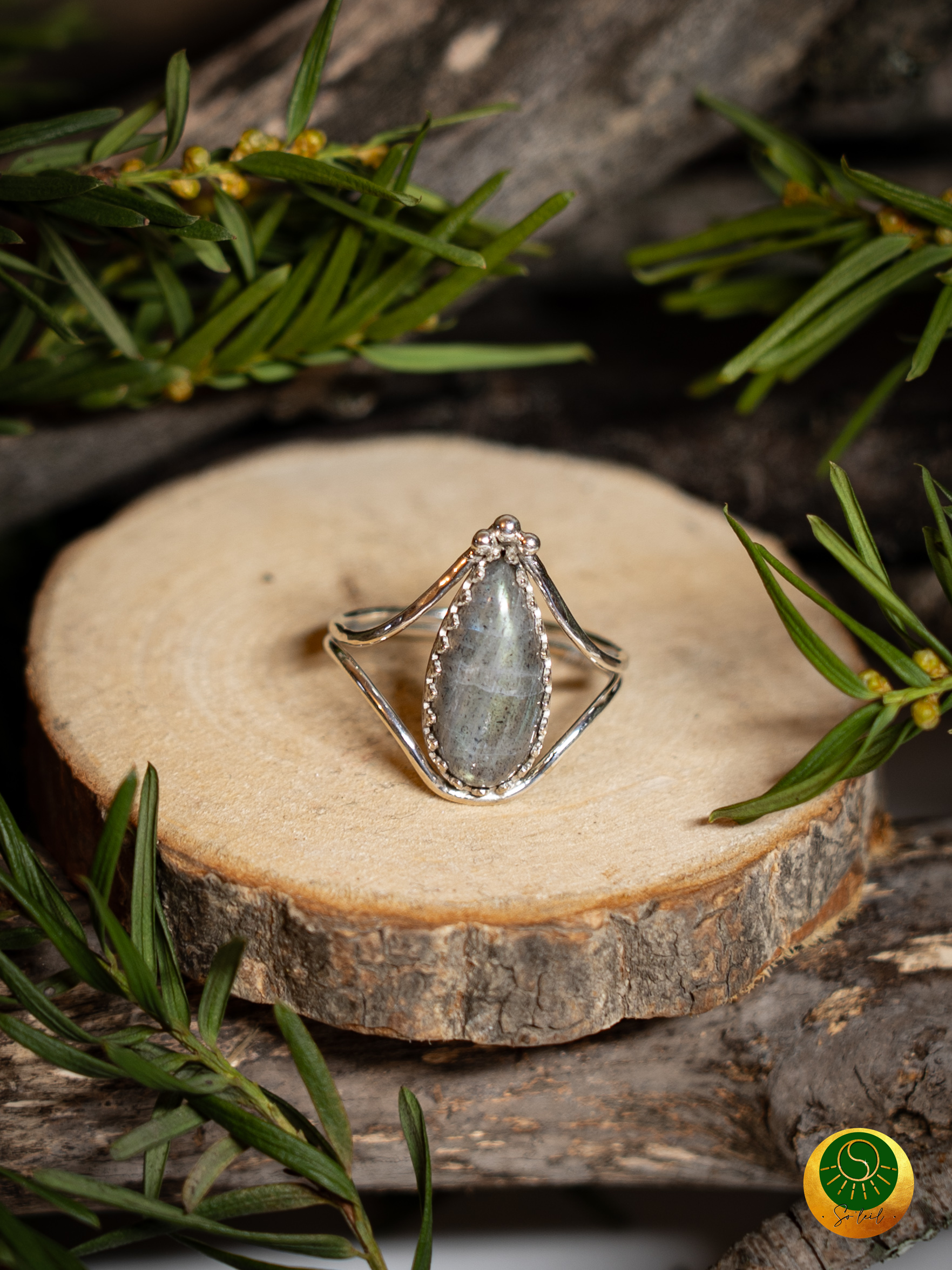 Bague Labradorite