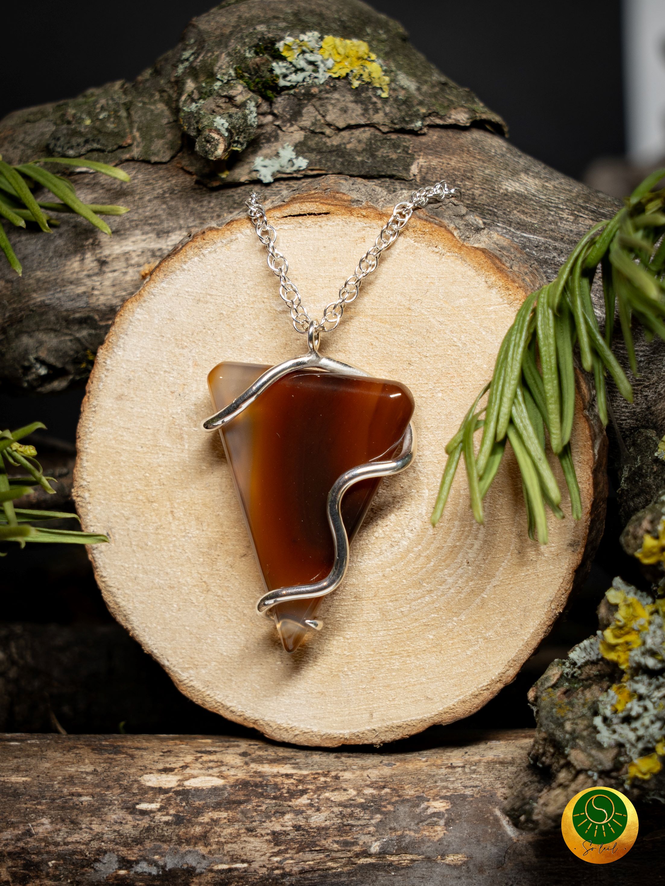 Collier Liane Agate