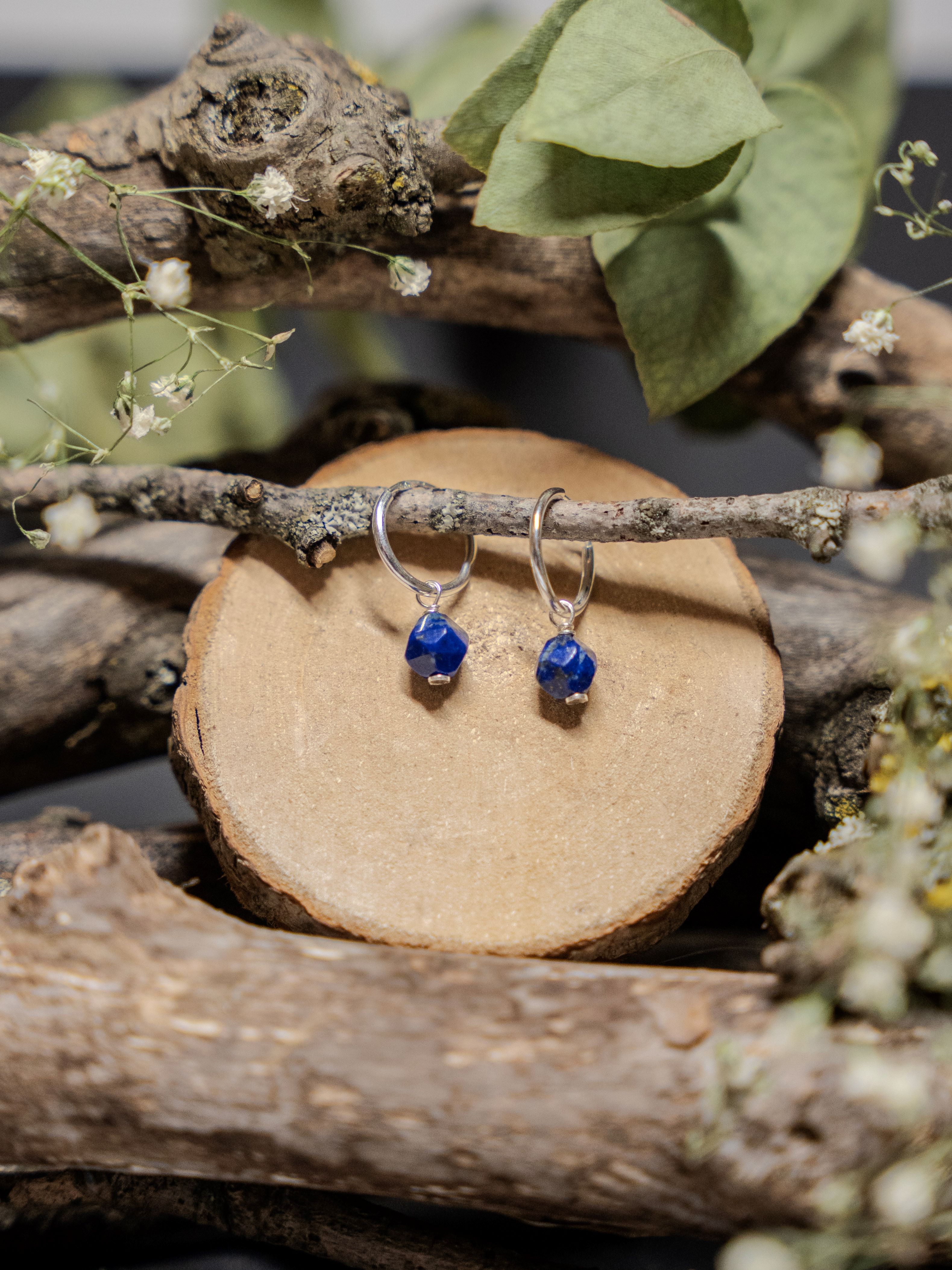 Boucles d'oreilles planète