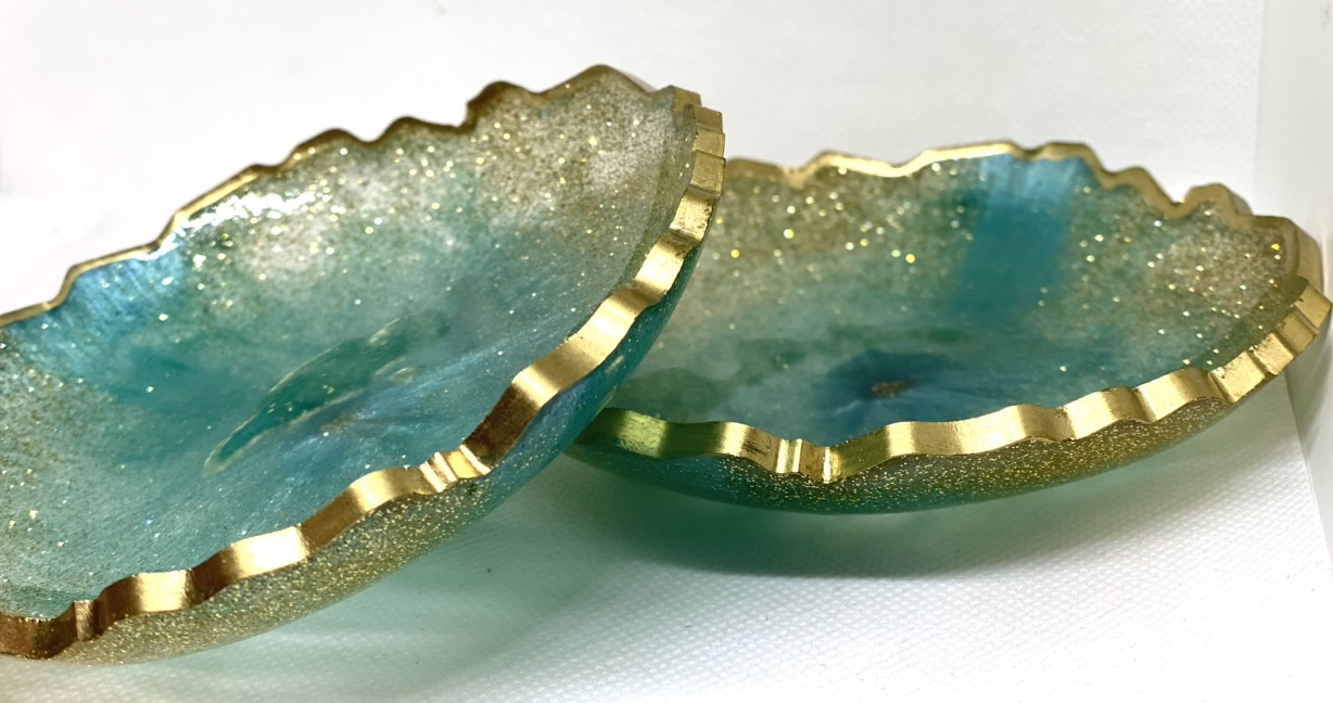 Resin - Decorative Bowls - Set of 2