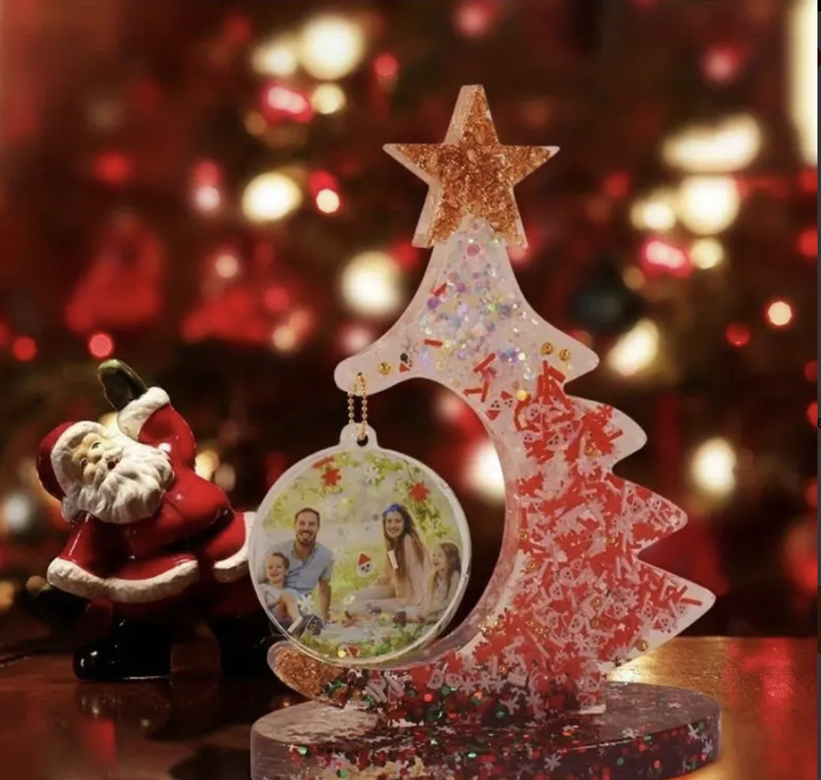 Resin - Christmas Tree Photo Frame