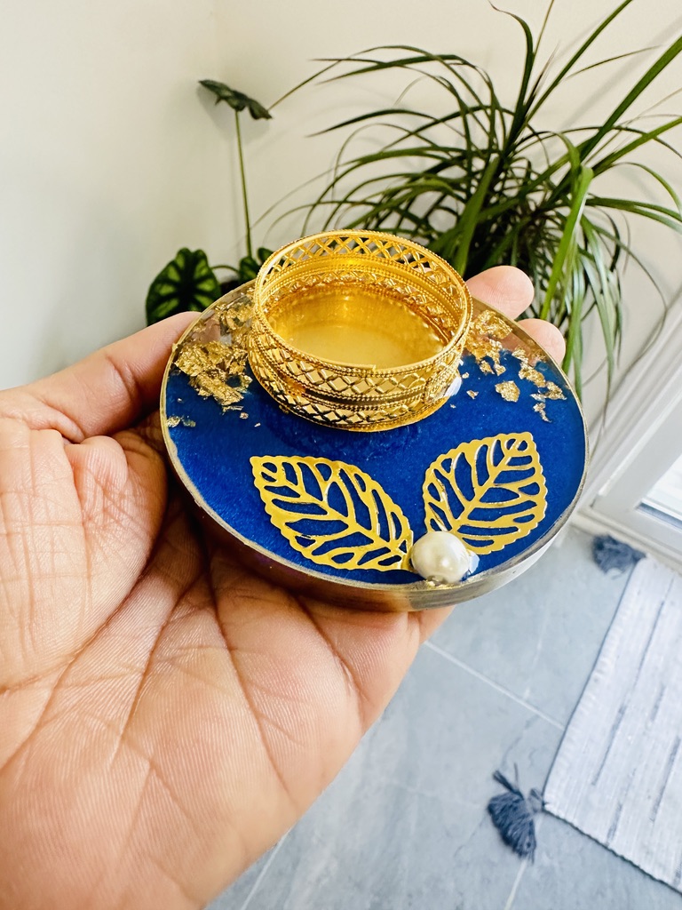 Resin - Decorative Tealight Holders - Small - Set of 2