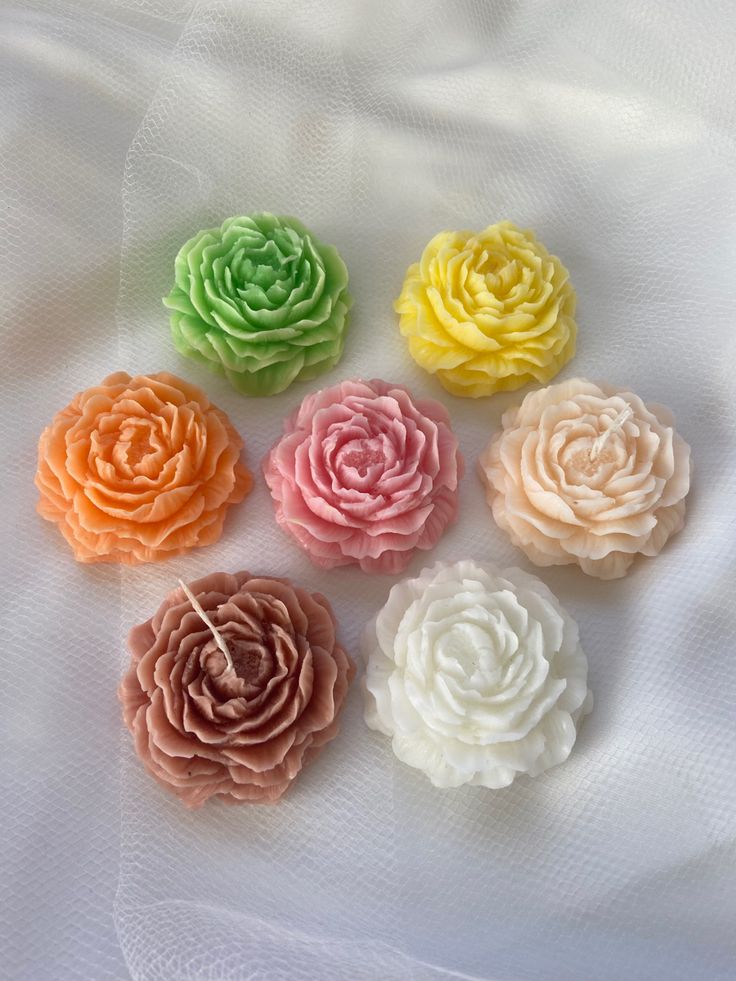 Scented Floral Candles