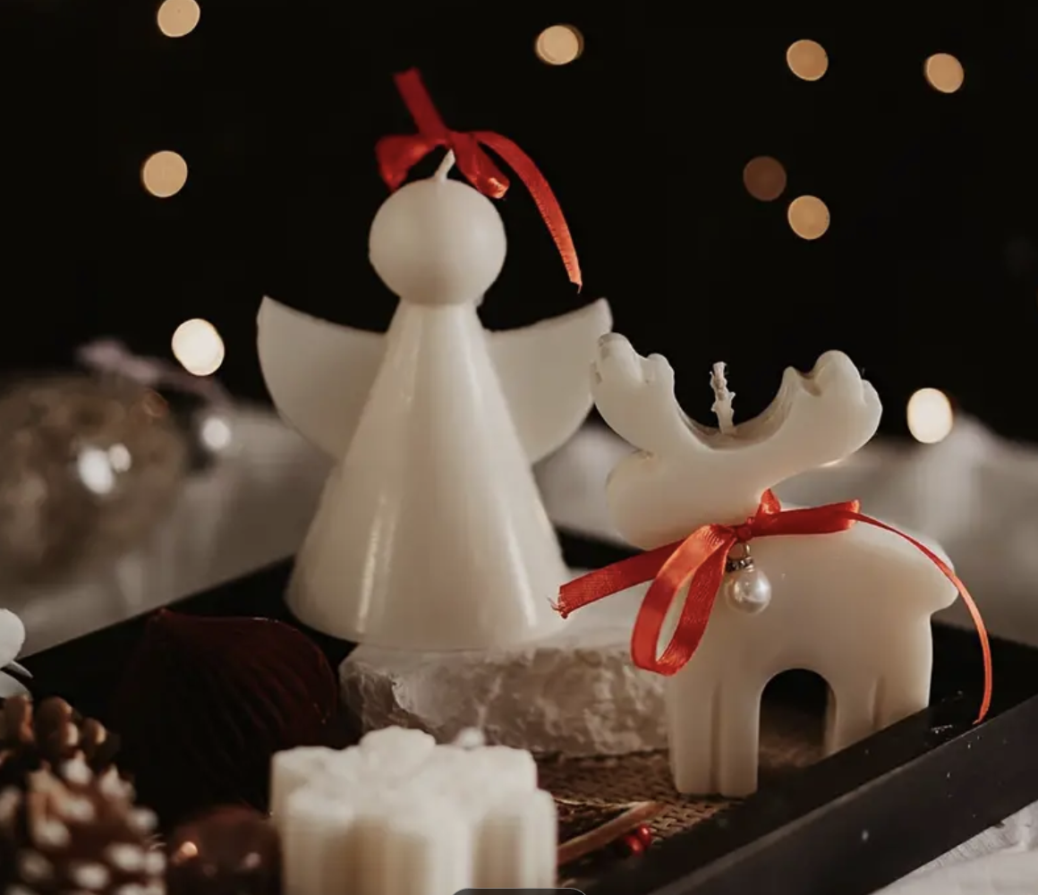 Christmas Angel Candle