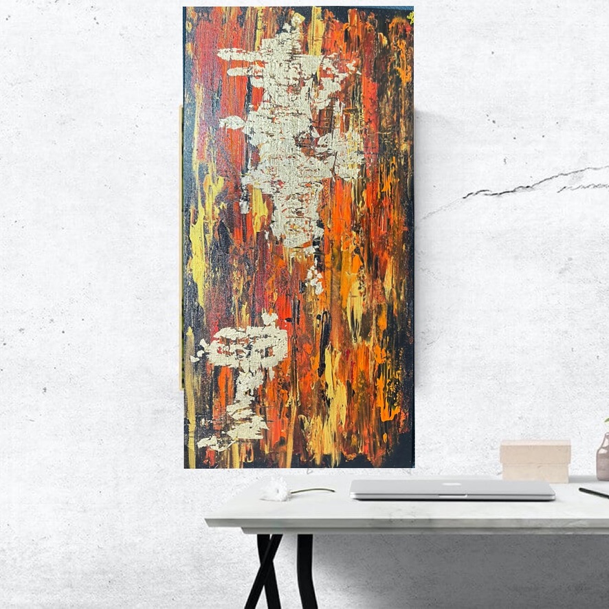 Abstract Canvas Painting