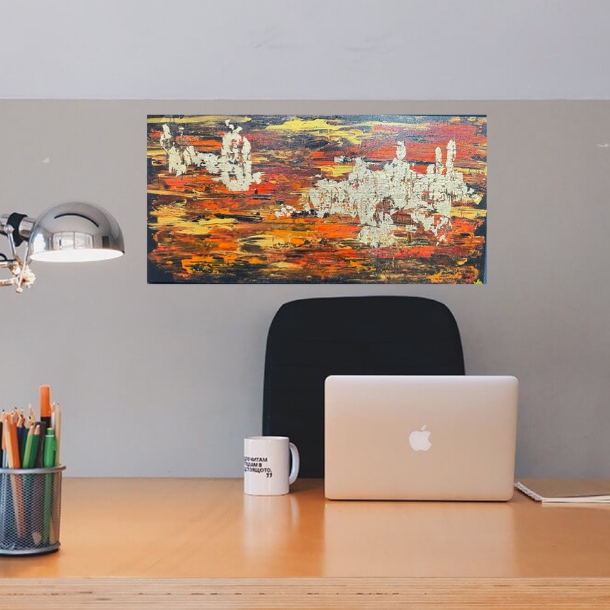 Abstract Canvas Painting