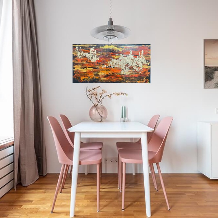 Abstract Canvas Painting