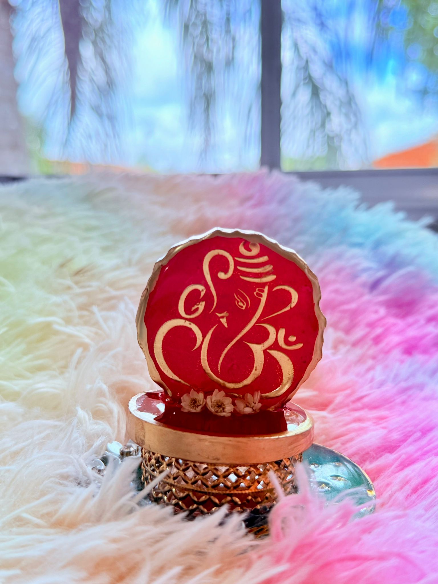 Resin - Indian Ganesh Stand