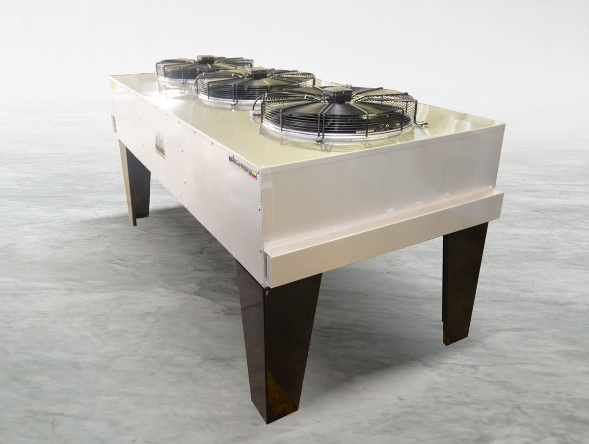 Condensador enfriado por aire