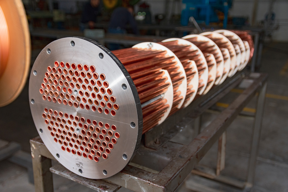 Unidad chiller y evaporadores de Casio y tubo