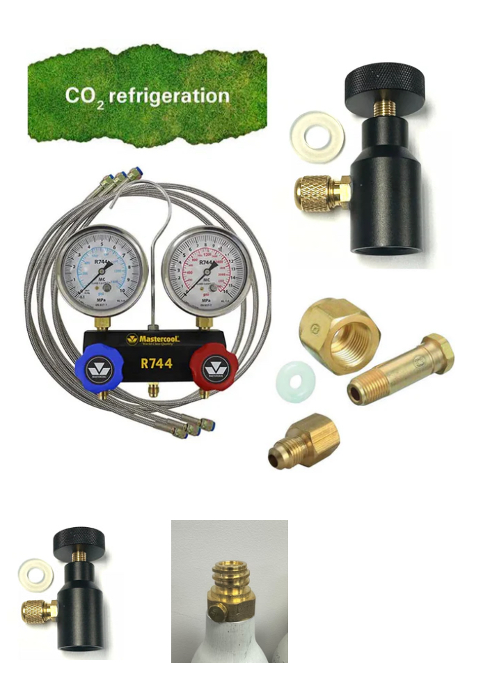 CO2 refrigerant and kit