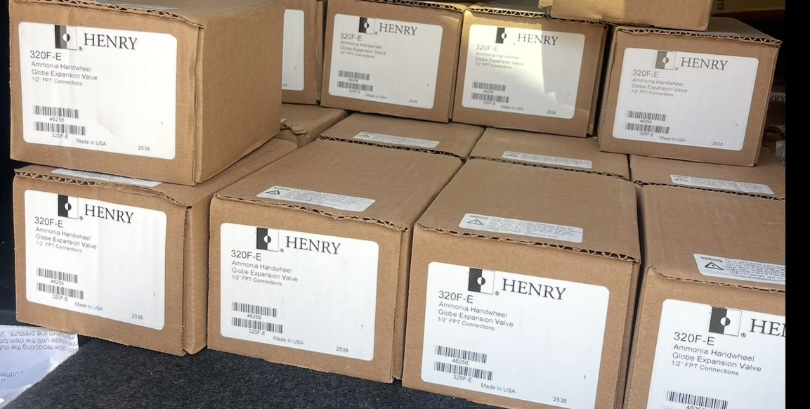 Henry  320F-E Expansion Valve 1/2