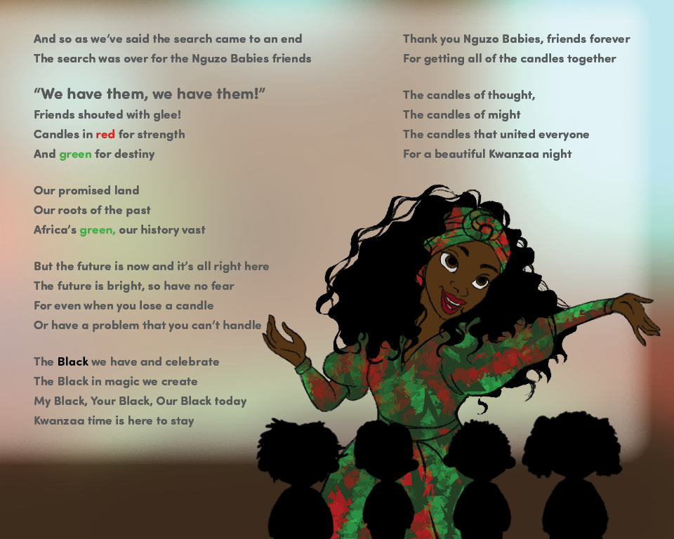 Nguzo Babies Physical Copy: Kwanzaa Story