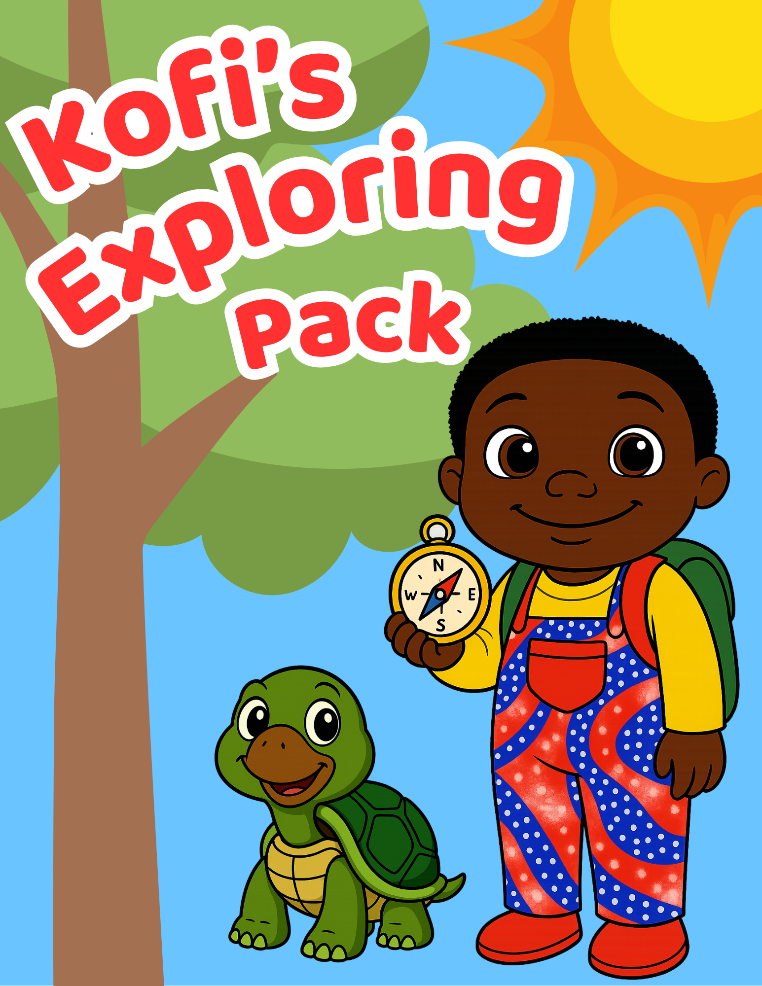 Kofi's Exploring Pack: Educational Digital Learning Pack