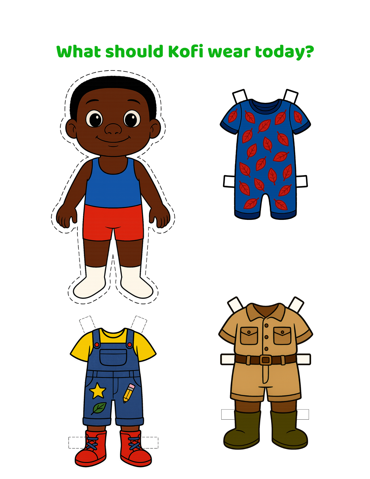 Kofi's Exploring Pack: Educational Digital Learning Pack