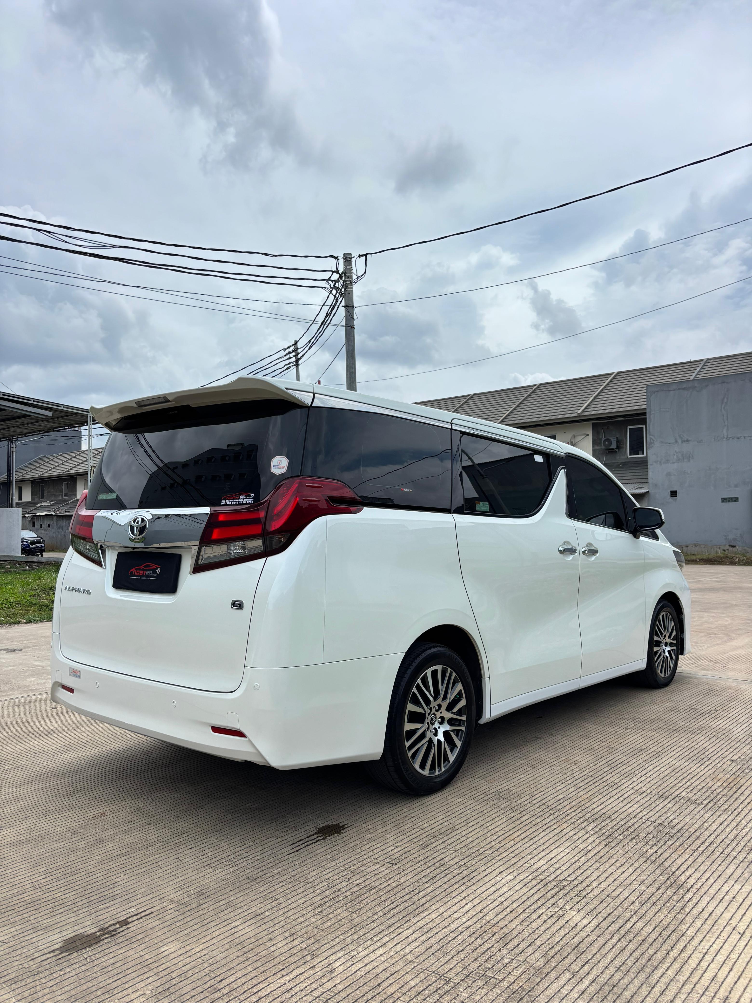 Toyota Alphard 2.5 G ATPM 2017 Matic