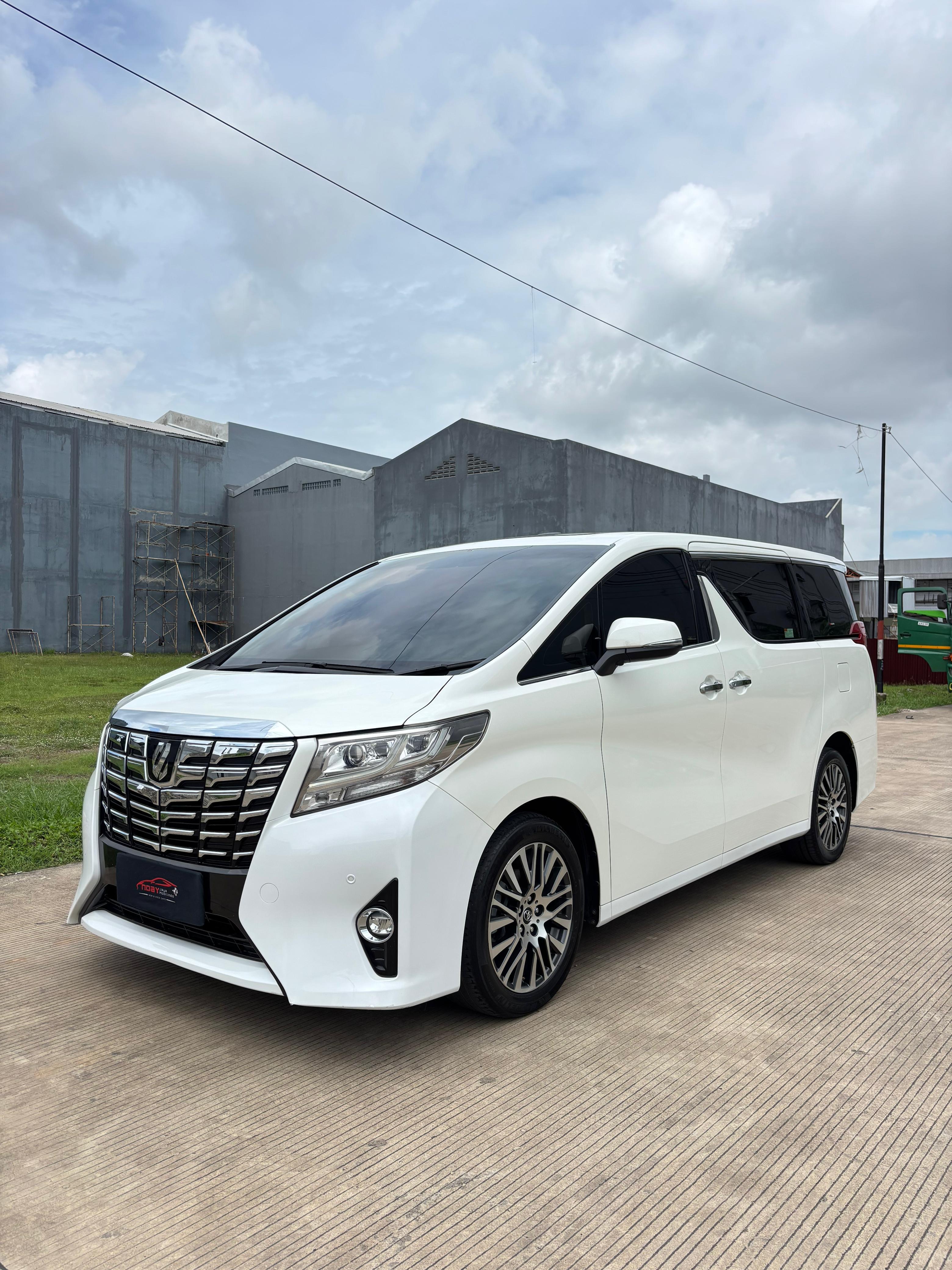 Toyota Alphard 2.5 G ATPM 2017 Matic