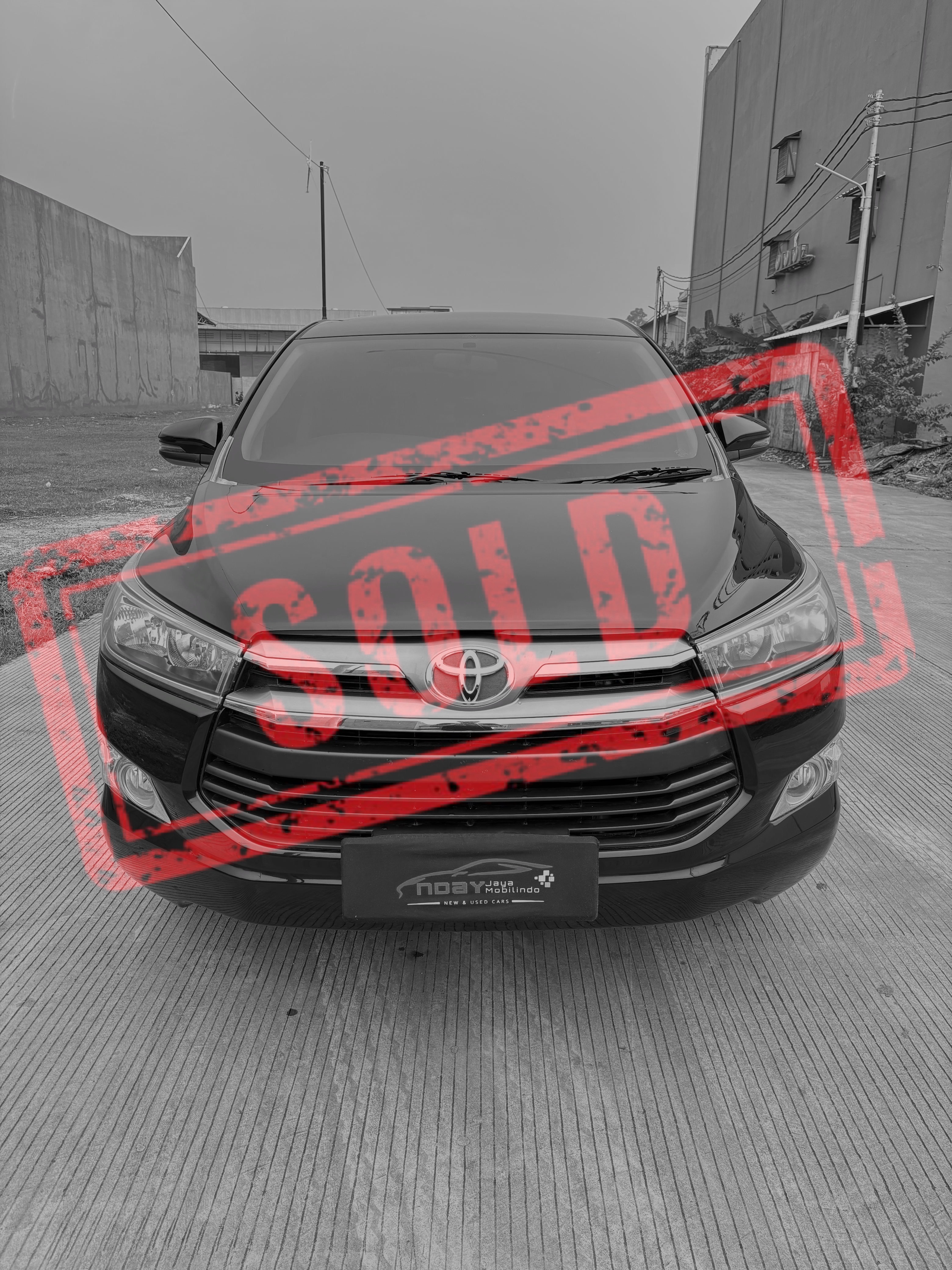 Toyota Innova 2.0 G Luxury 2018 Automatic