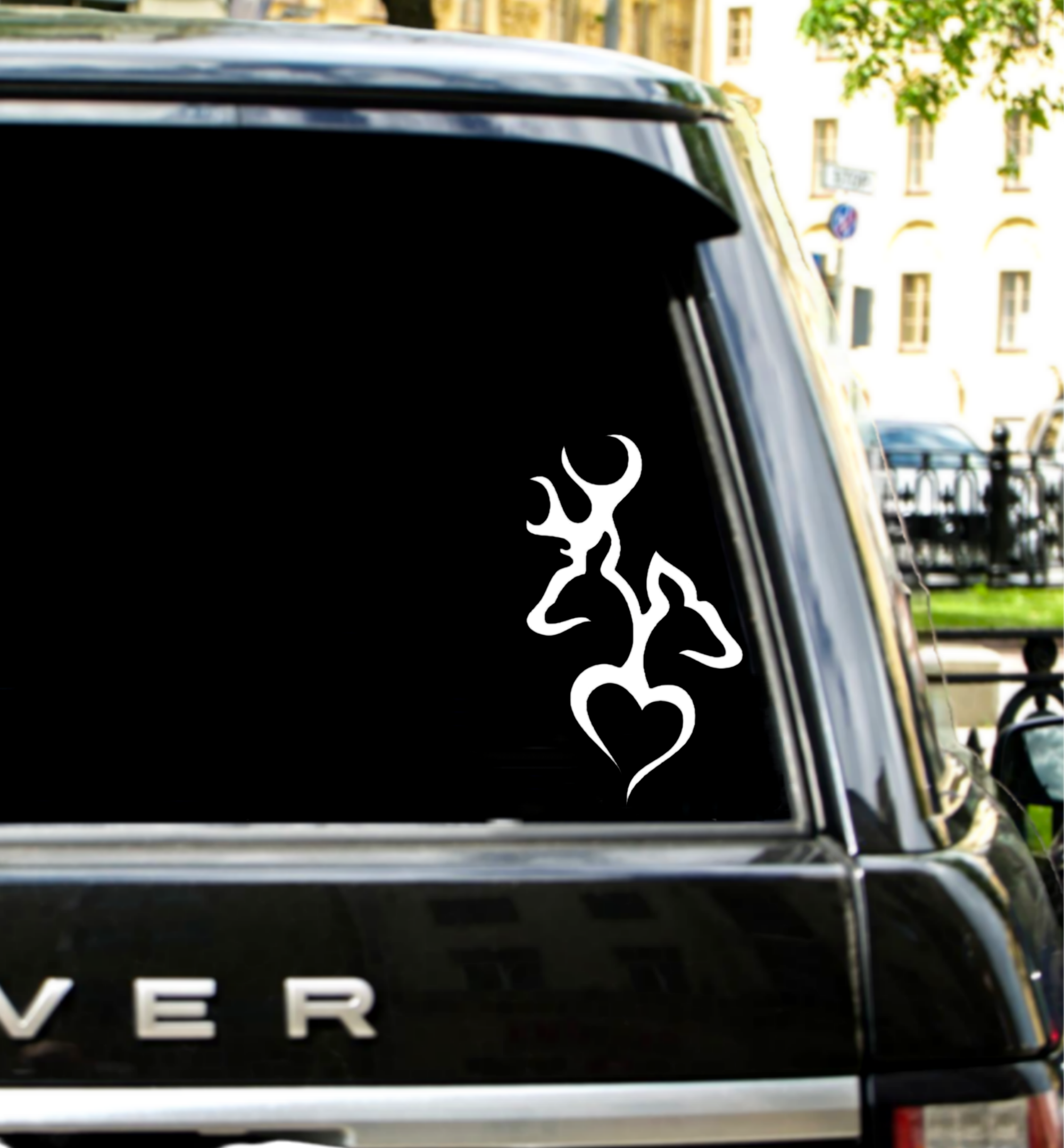 Buck and Doe Love Premium Vinyl Decal
