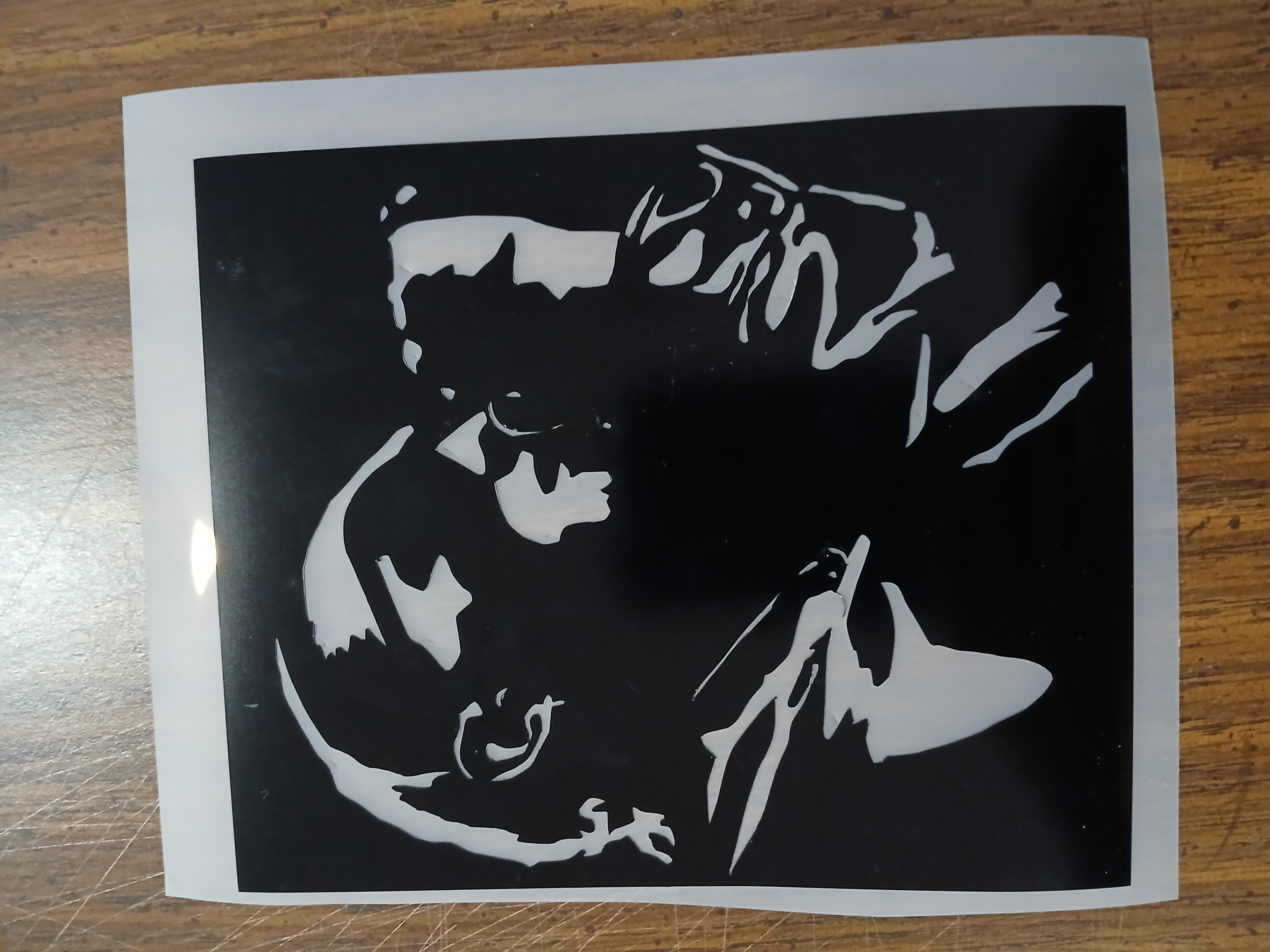Layne Staley Silhouette Vinyl Decal