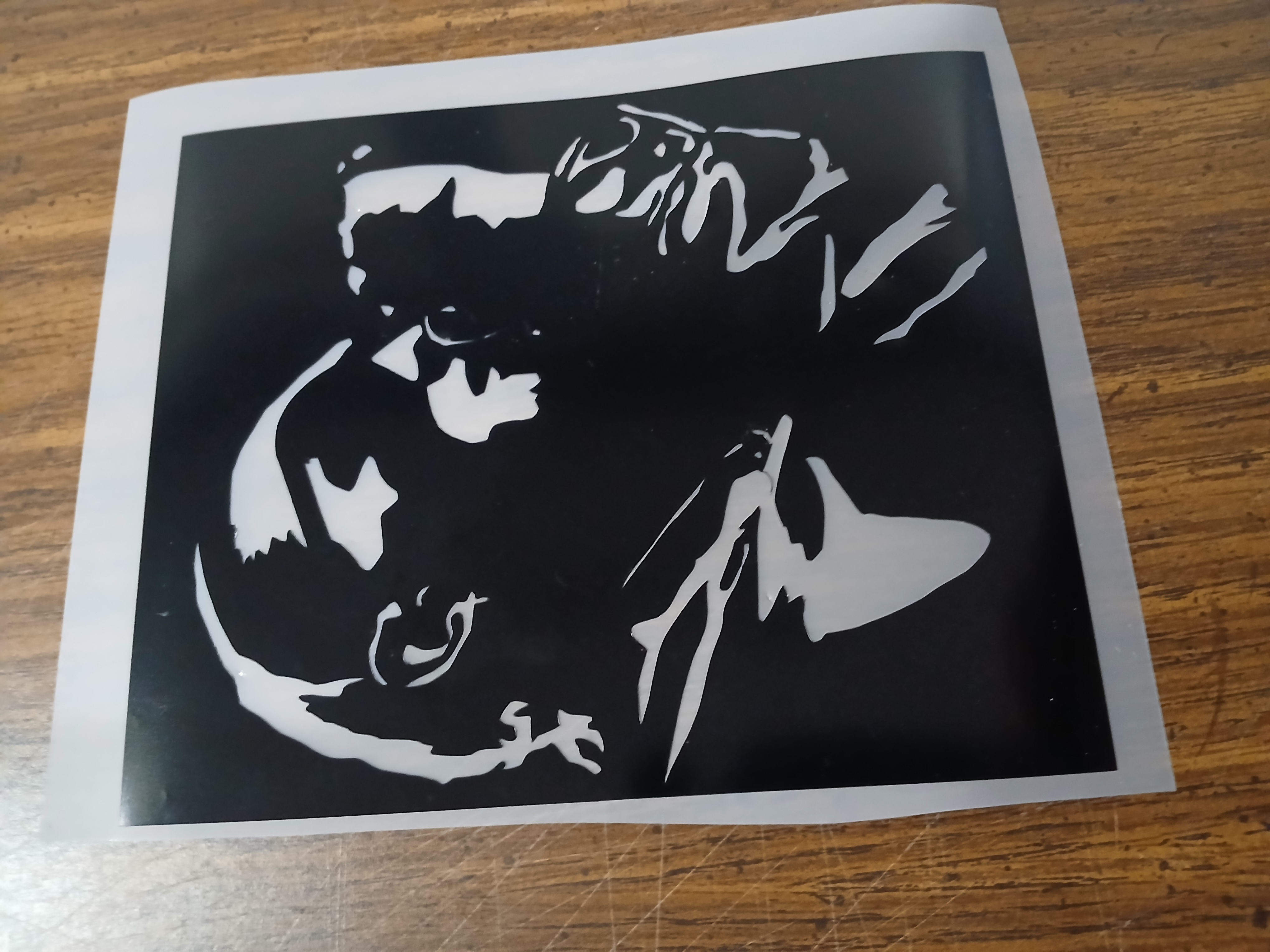 Layne Staley Silhouette Vinyl Decal