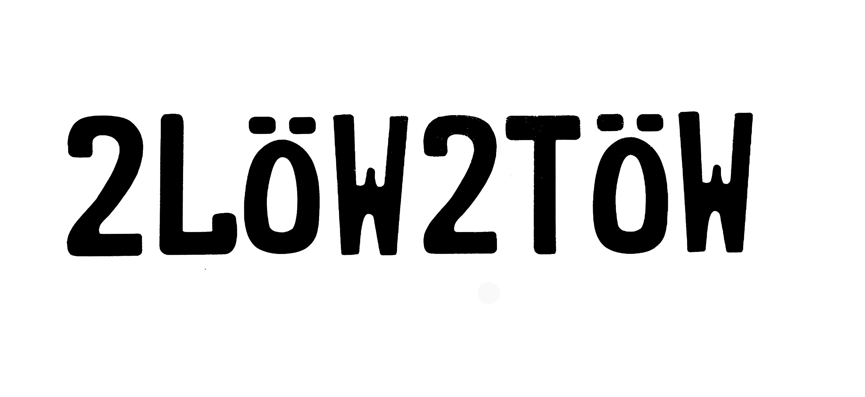 2 Low 2 Tow JDM Premium Vinyl Decal