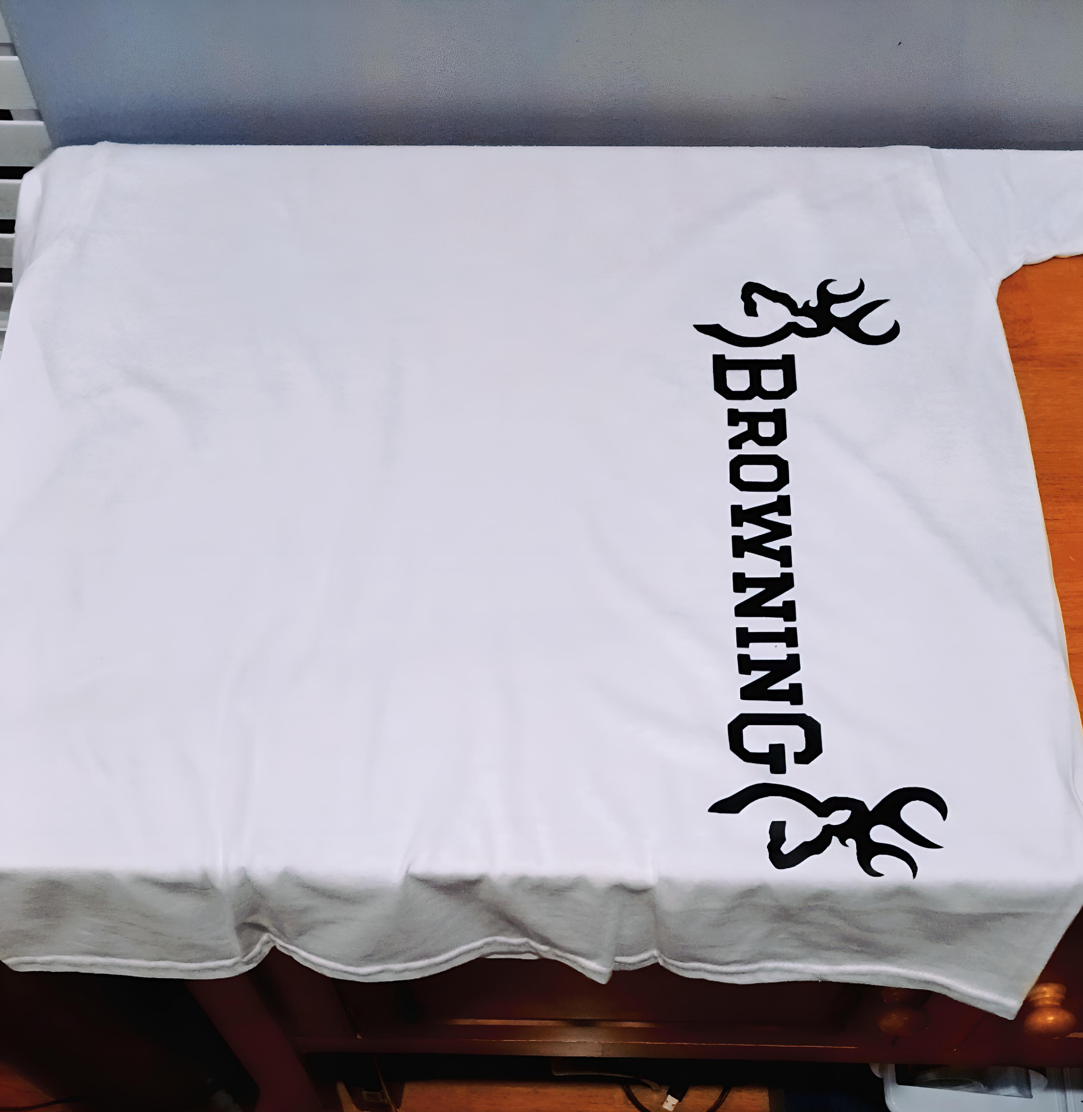 Browning Double Buck 100% Cotton Gildan T-Shirt