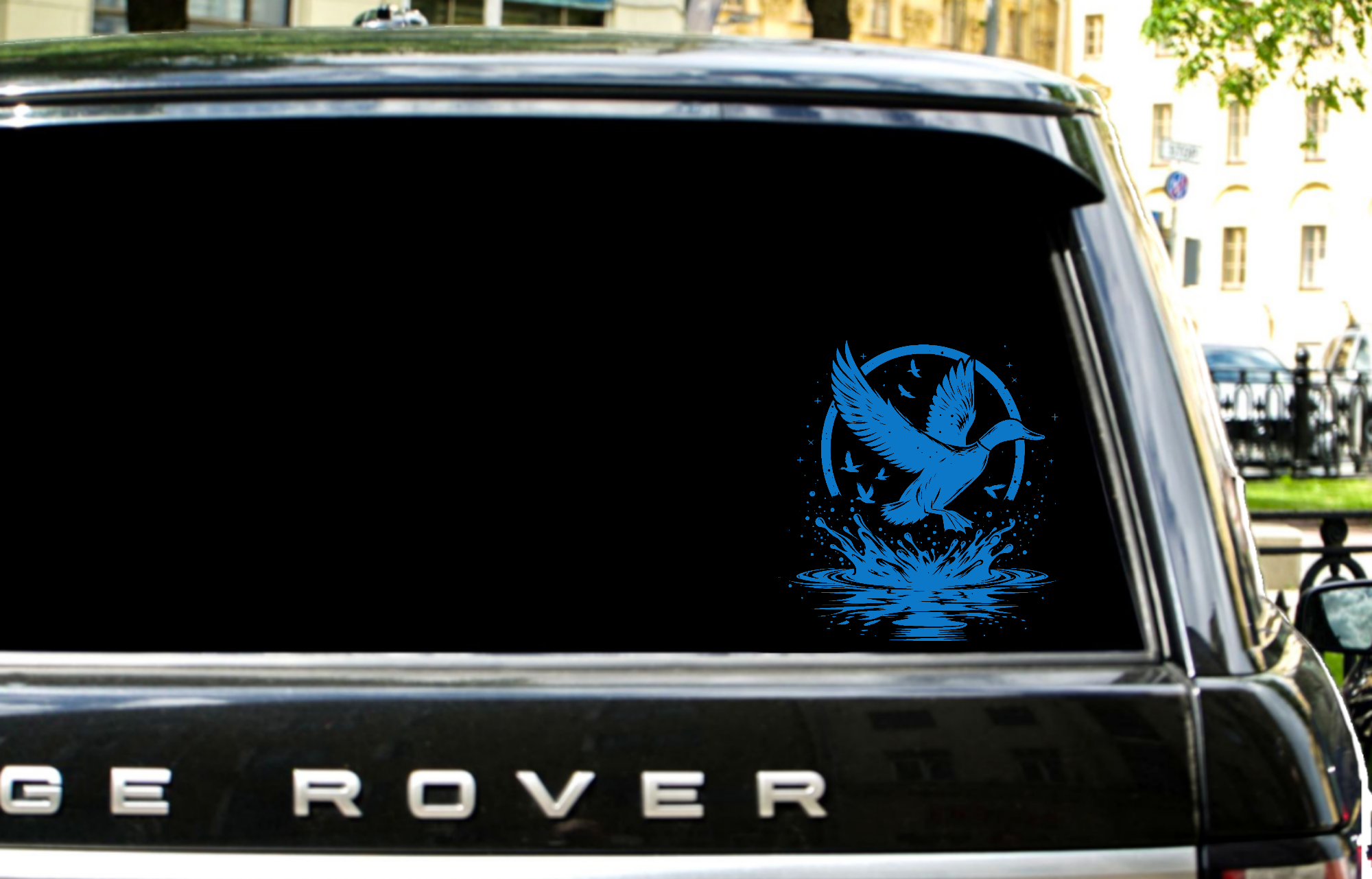 Duck Splash Premium Vinyl Decal