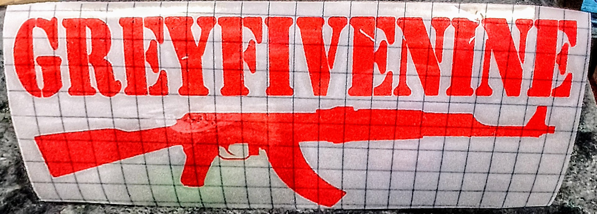 Grey Five Nine AK Premium Vinyl Decal