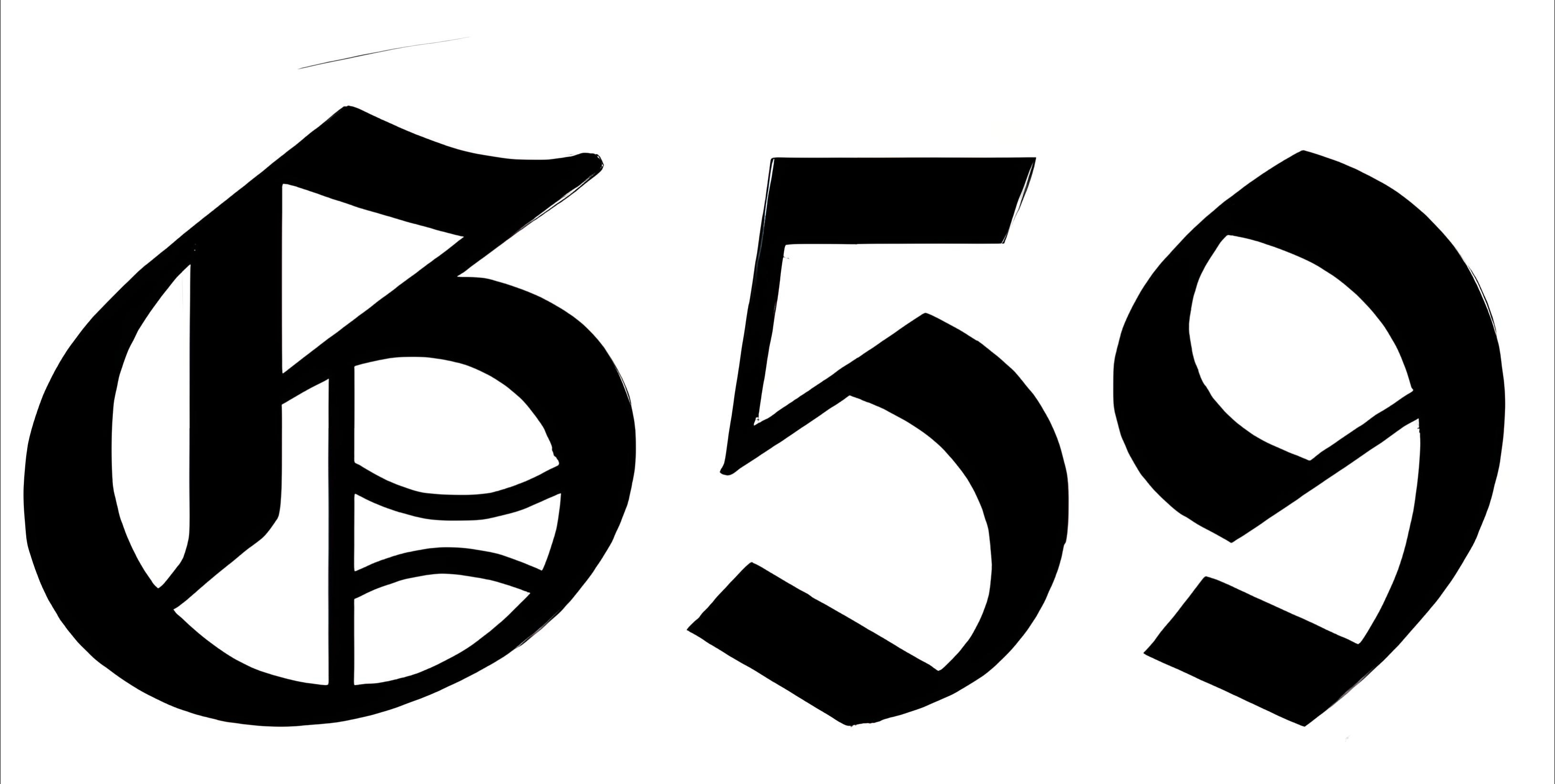G59 OE Font Decal