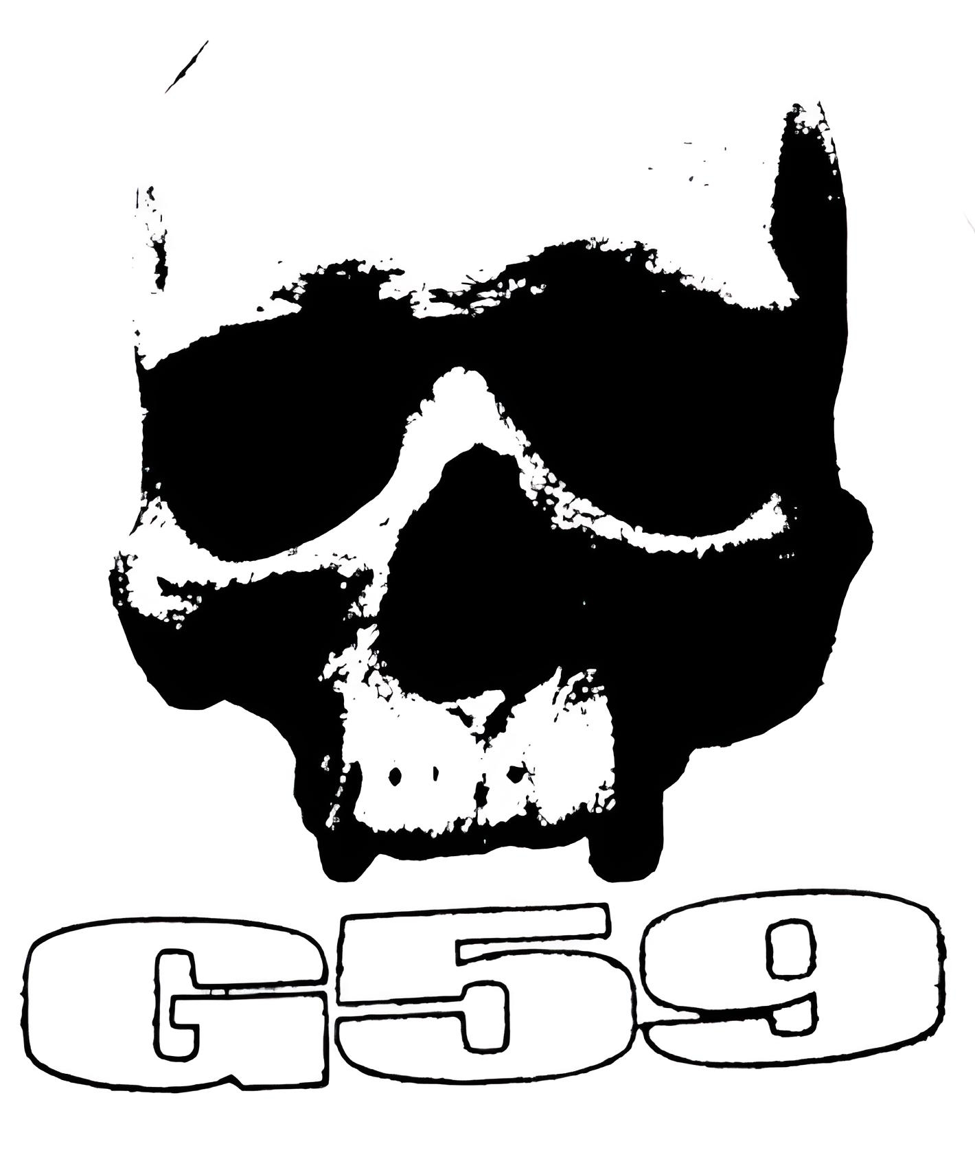 Suicideboys "G59 Skull" Decal. Scrim, Ruby da Cherry, Grey 59, Rap, HipHop.