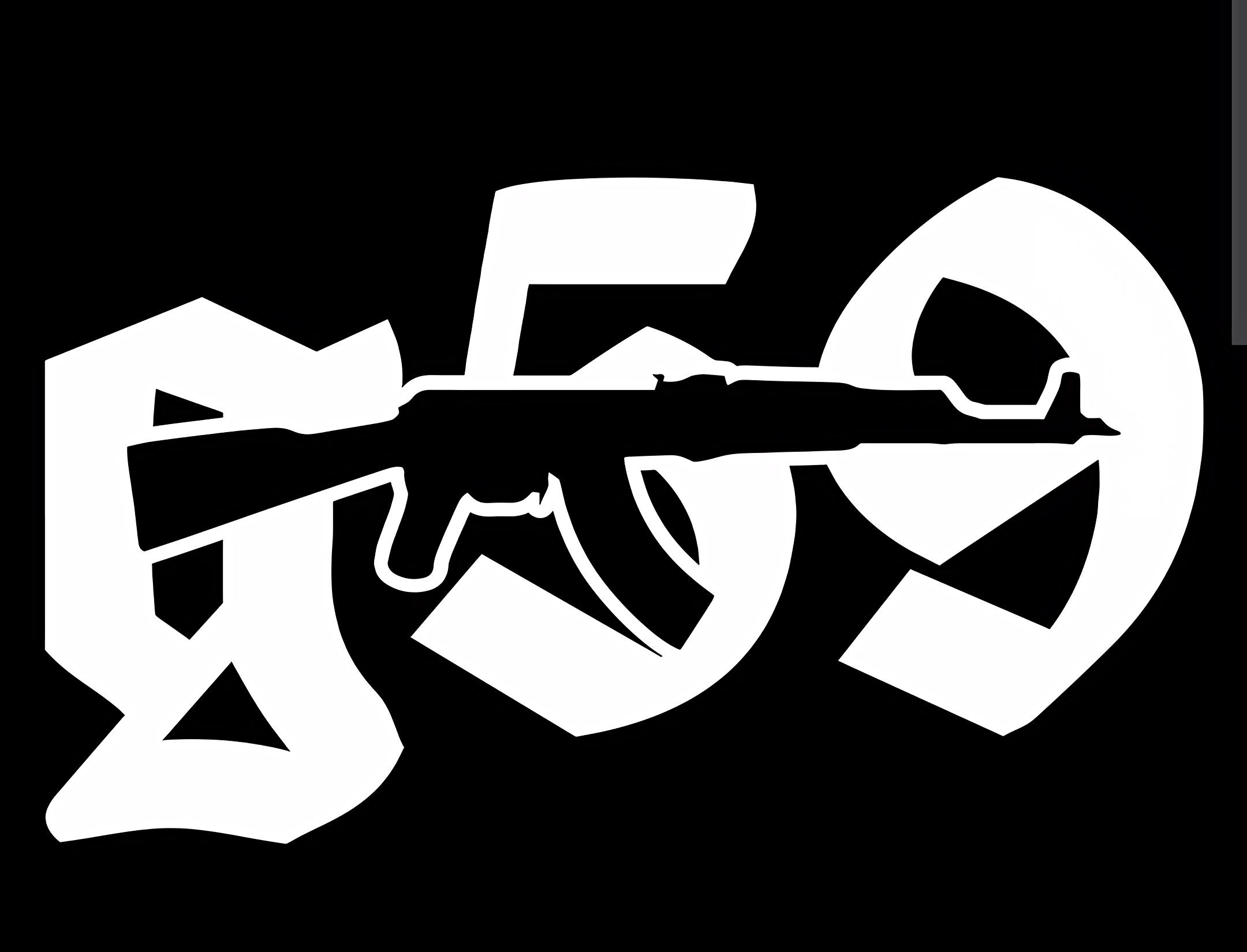 G59 AK Premium Vinyl Decal. $uicideboy$ Logo
