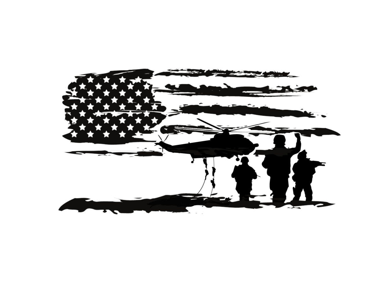 Military Premium Vinyl Decal