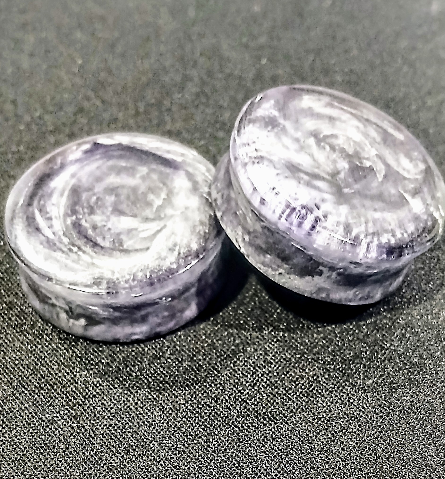 32mm (1.25 Inch) Handmade Epoxy Resin Ear Plugs