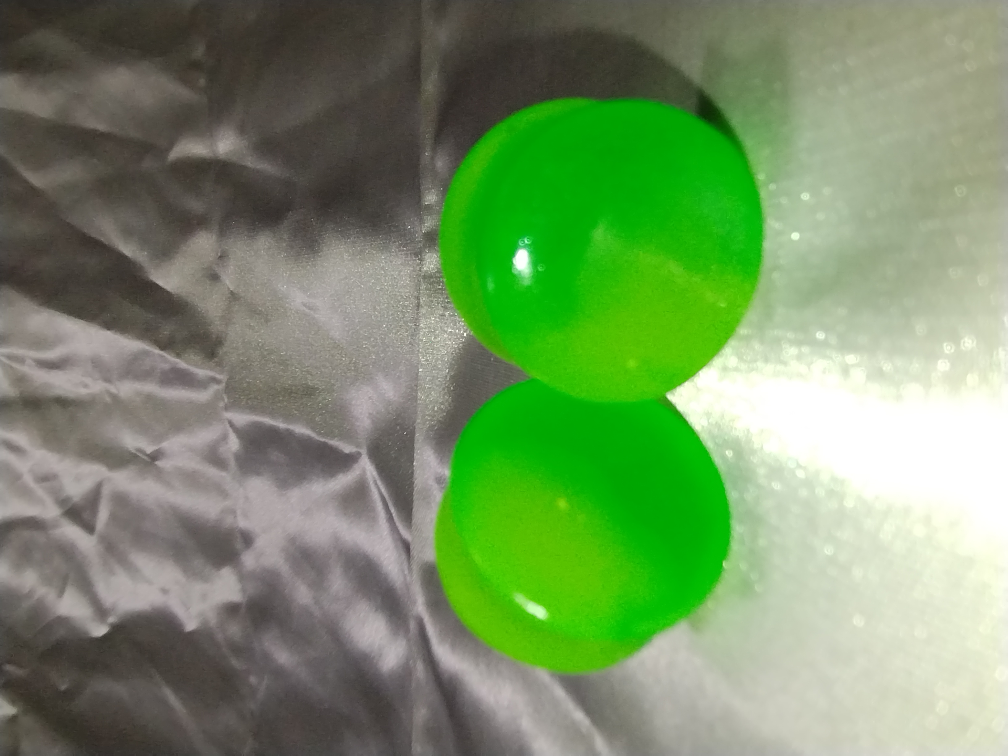 18mm Lime Green and Yellow Ear Plugs