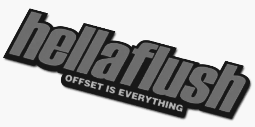 Hellaflush "Offset is Everything" Premium Vinyl Decal